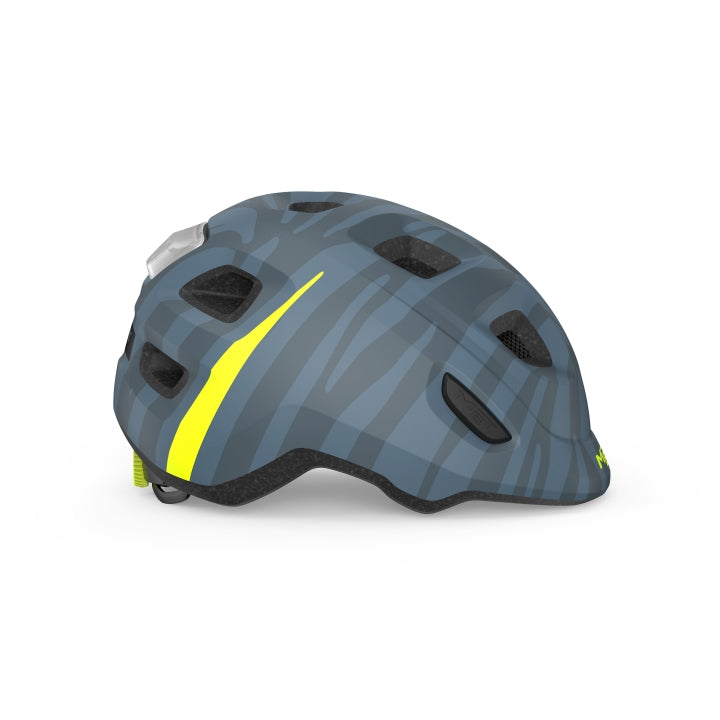 Met Hooray Kids Helmet Blue Zebra