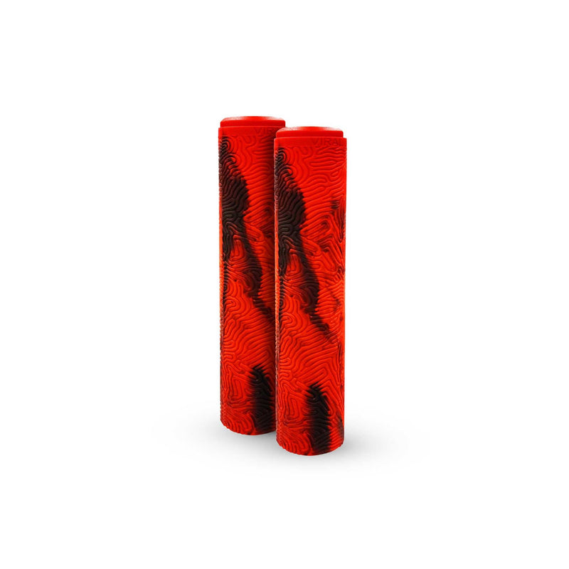Madd Gear MFX Viral TPR Scooter Grips Red/Black 180mm