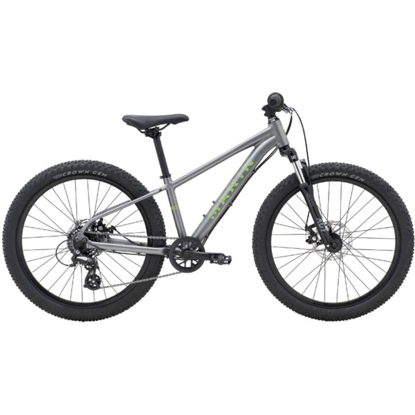 Marin Bayview Trail 24" Kids Mountain Bike Grey/Green