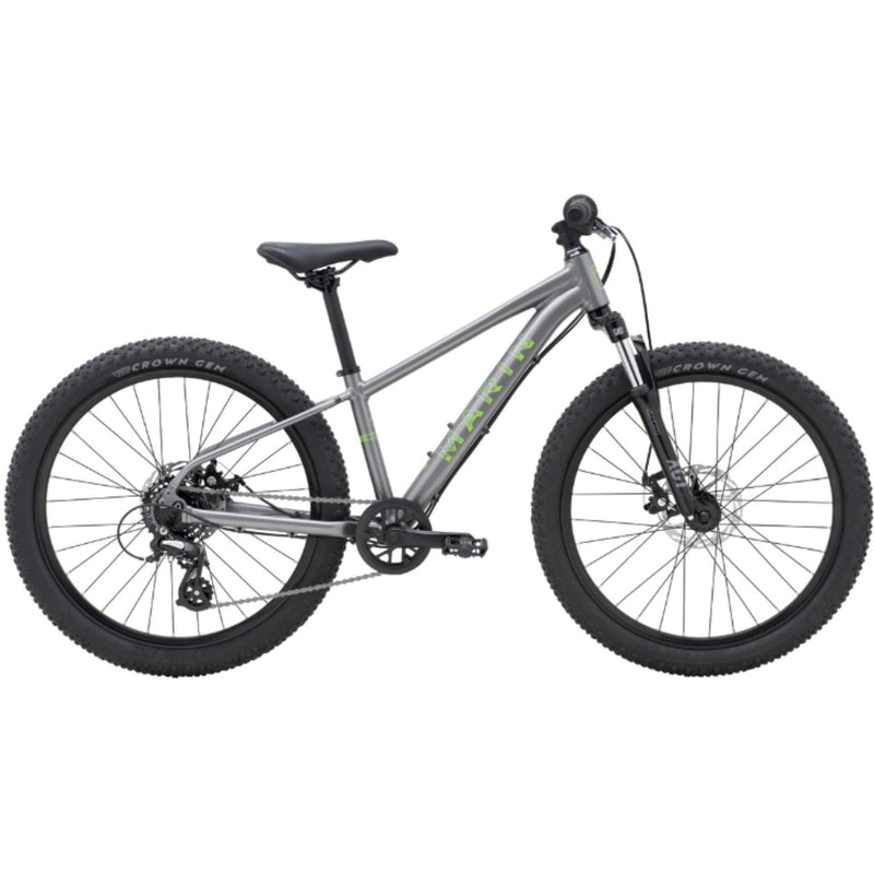 Marin Bayview Trail 24" Kids Mountain Bike Grey/Green