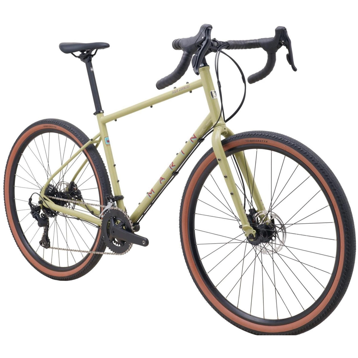 Marin Four Corners Gravel Bike Tan/Burgundy – - Main Image
