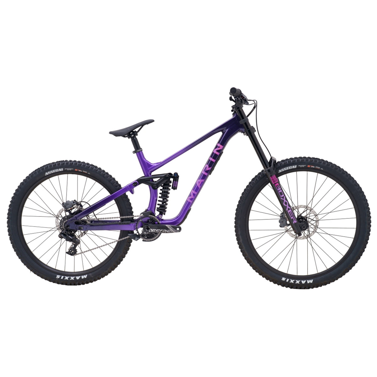 Marin Quake Downhill Mountain Bike Purple Fade –