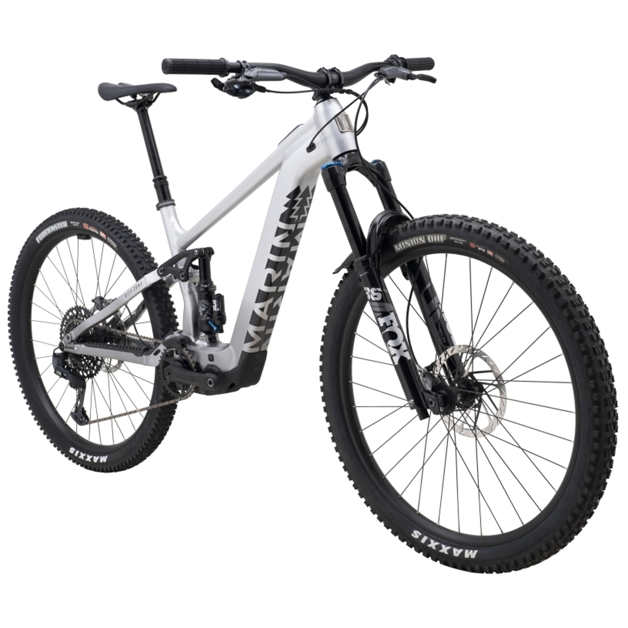 Marin Rift Zone EL 2 Electric Trail Bike 400Wh Battery Silver/Charcoal Fade