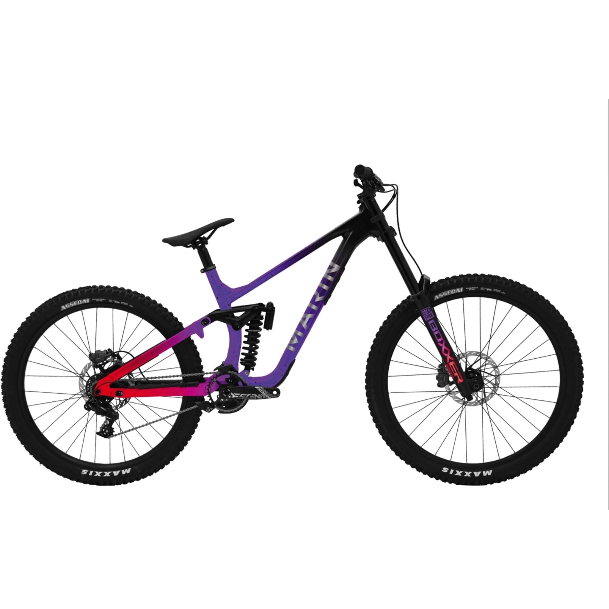 Marin Quake Downhill Mountain Bike Purple/Red