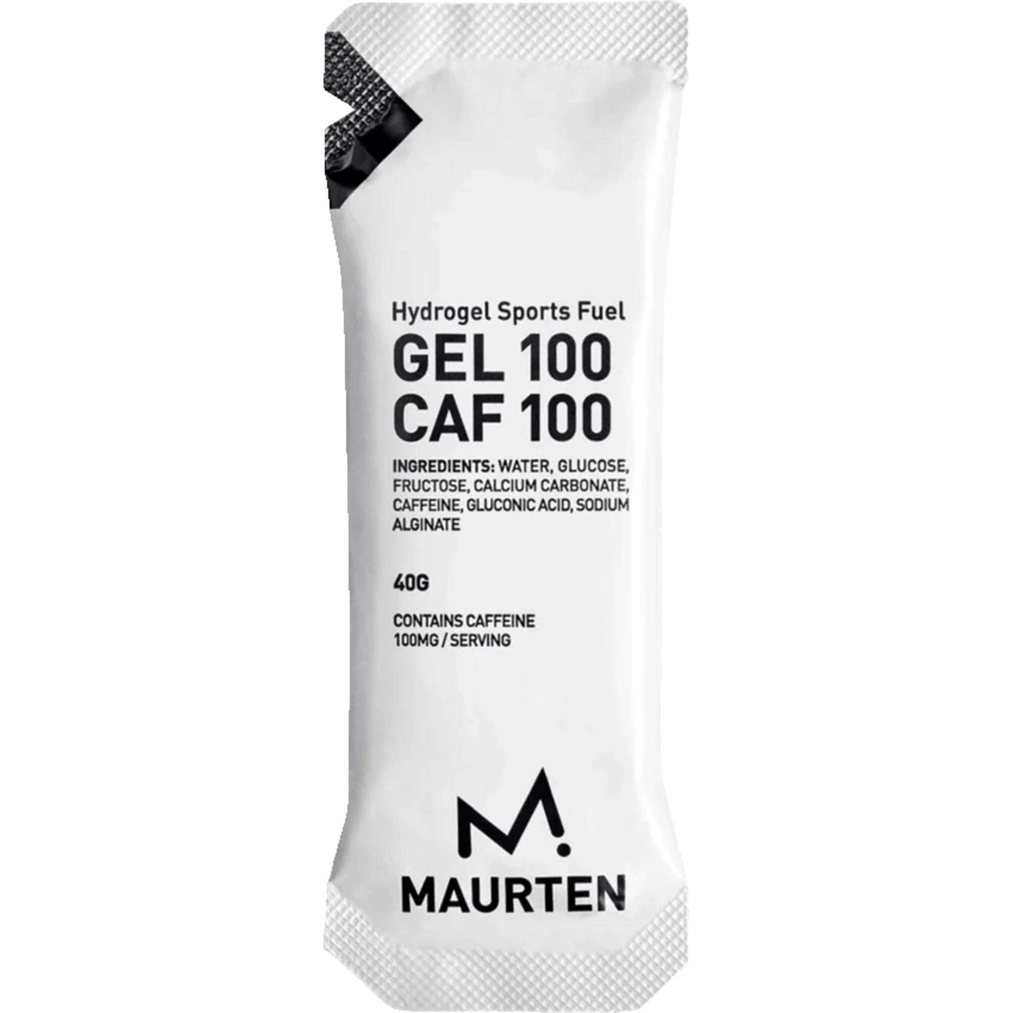 Maurten Gel 100 Caf 100 Energy Gel 40g Sachet