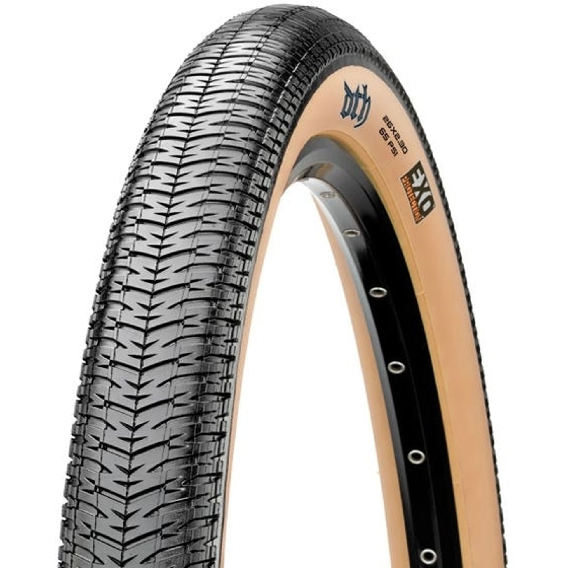 Maxxis DTH Folding BMX Tyre 26 x 2.30" Tan Wall
