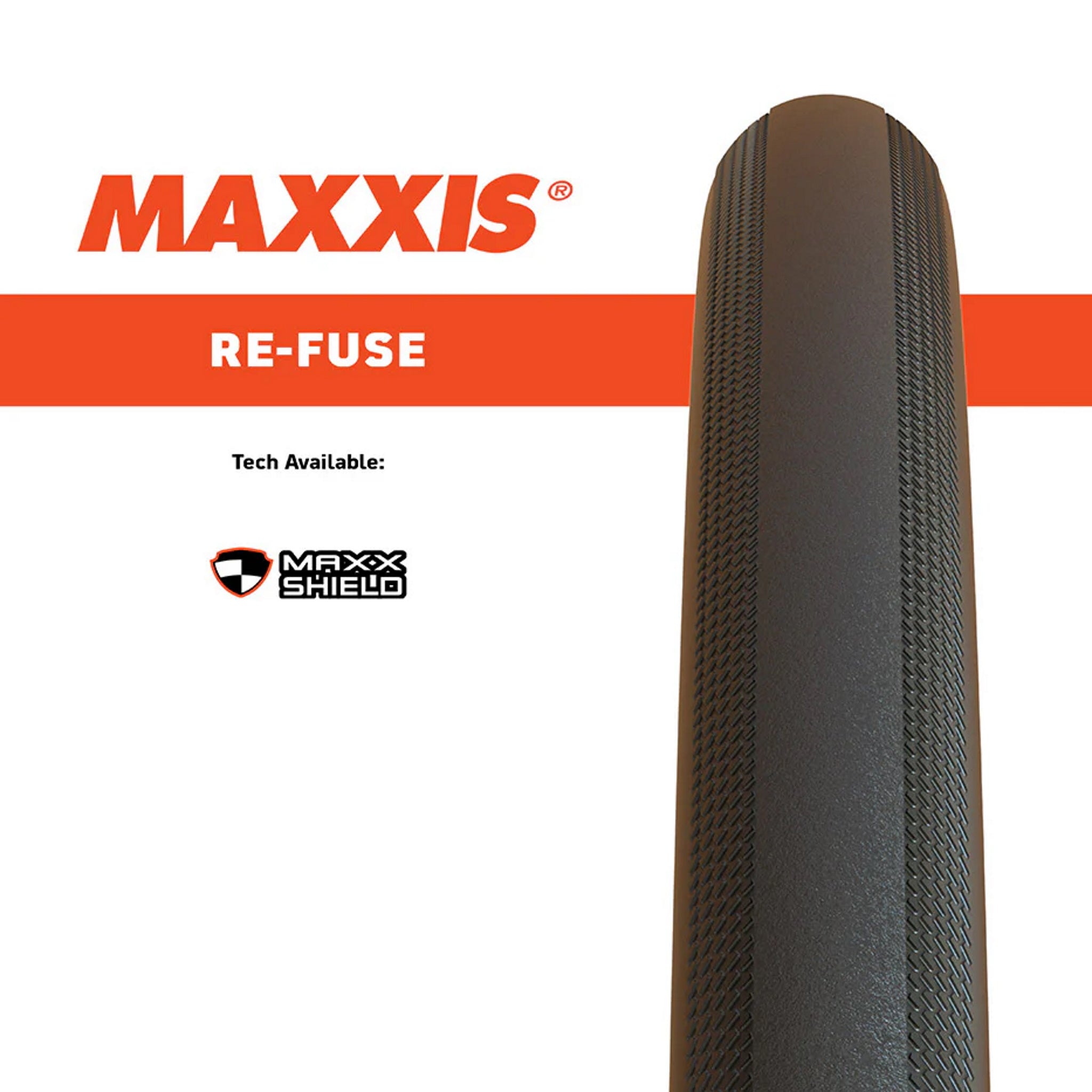 Maxxis Re-Fuse Gen2 Endurance Tyre 700 x 28 AS Full Silca