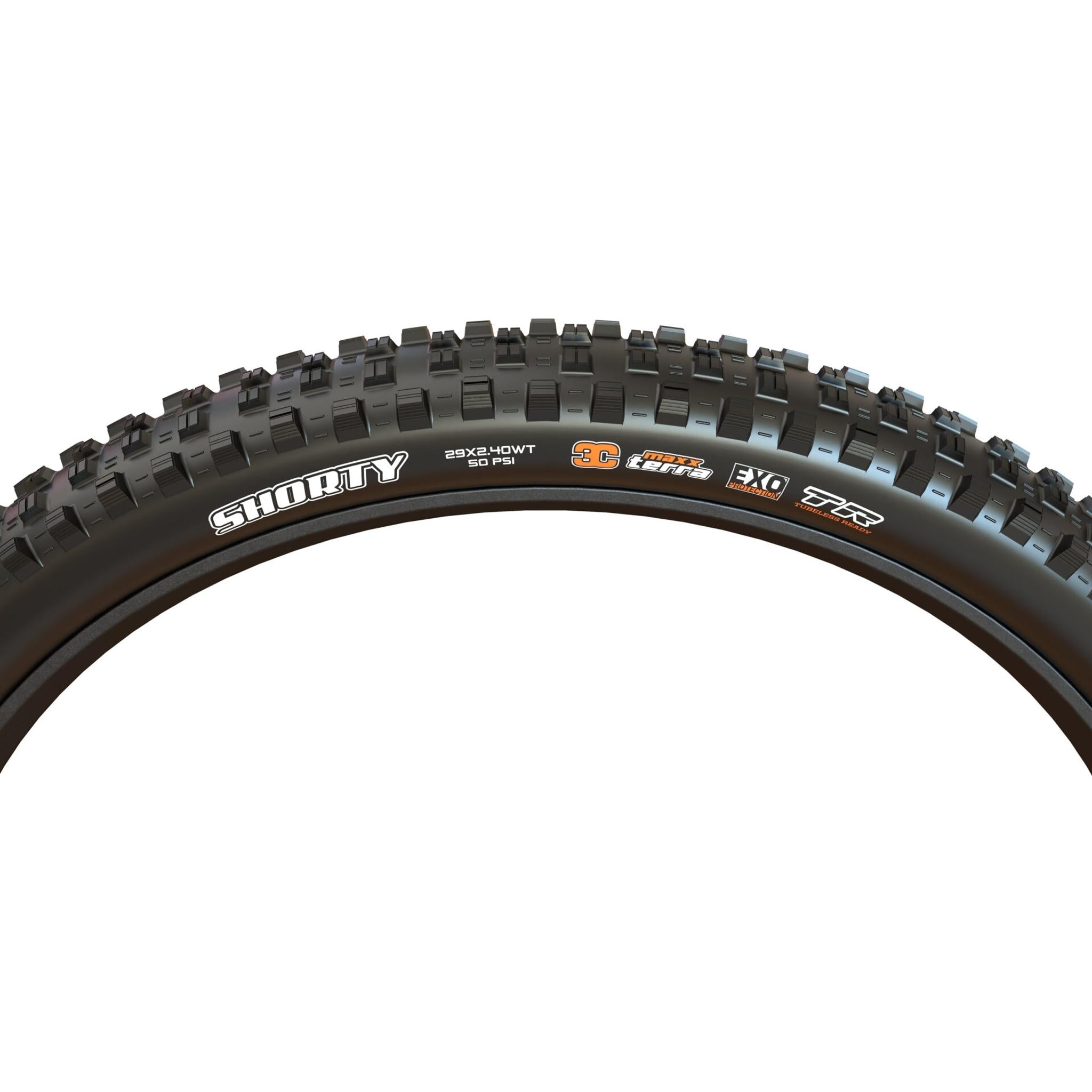 Maxxis Shorty 3C TR Folding MTB Tyre 29 x 2.50"
