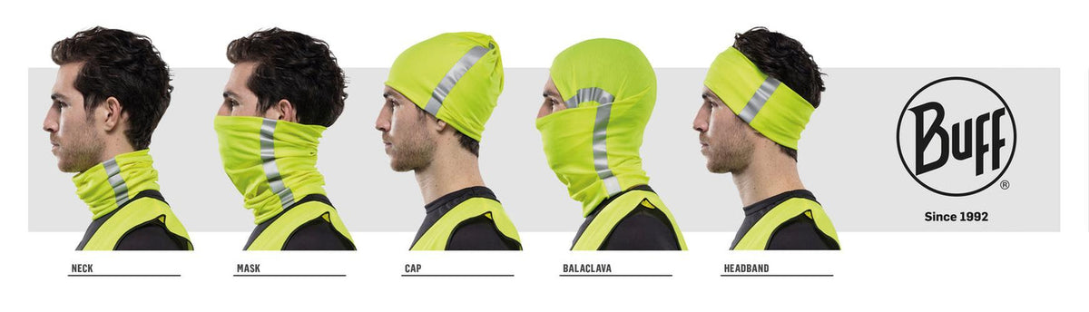 Buff Original EcoStretch Neck Warmer UNI Reflective Yellow