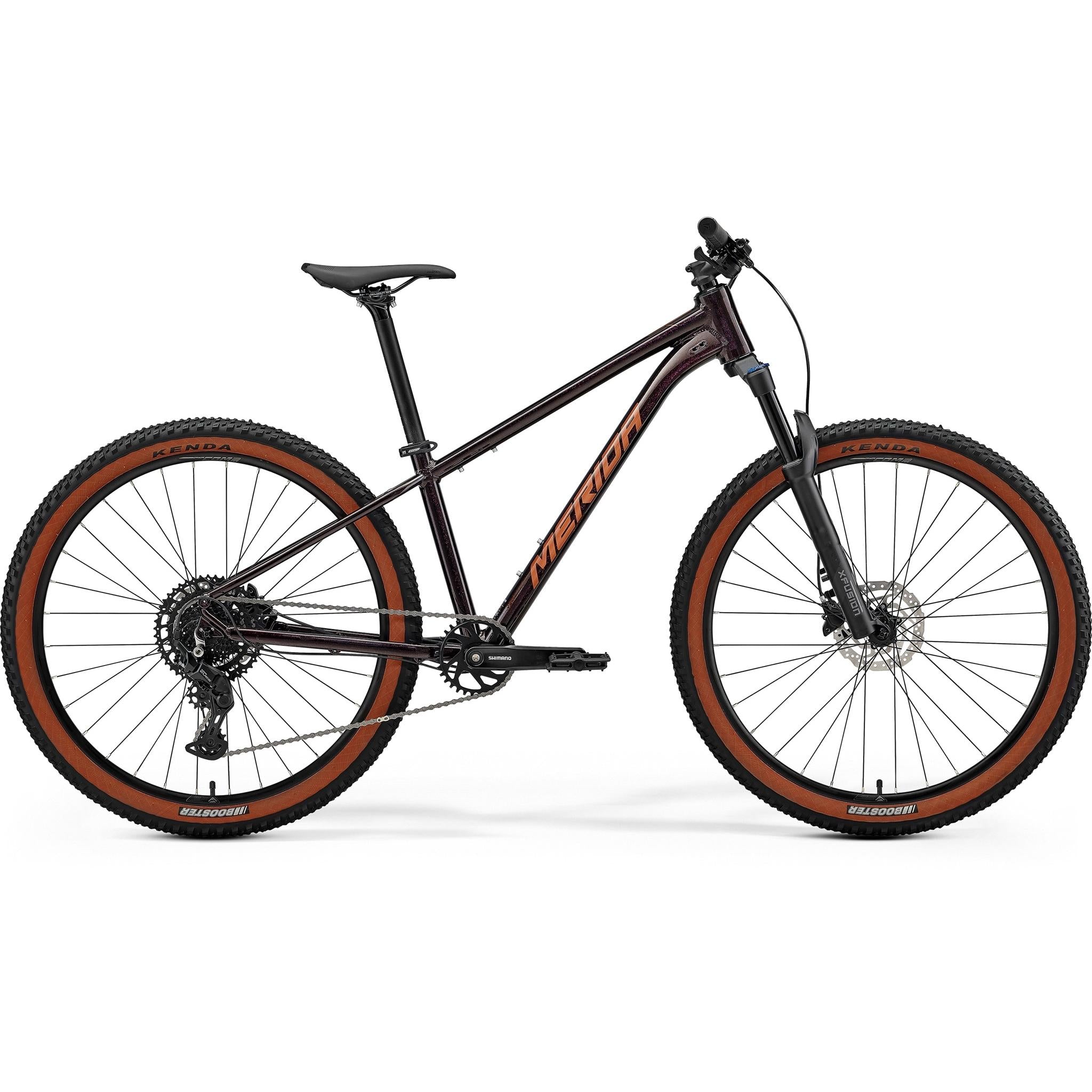 Merida Big.Seven 40 Hardtail Mountain Bike Metallic Black/Red