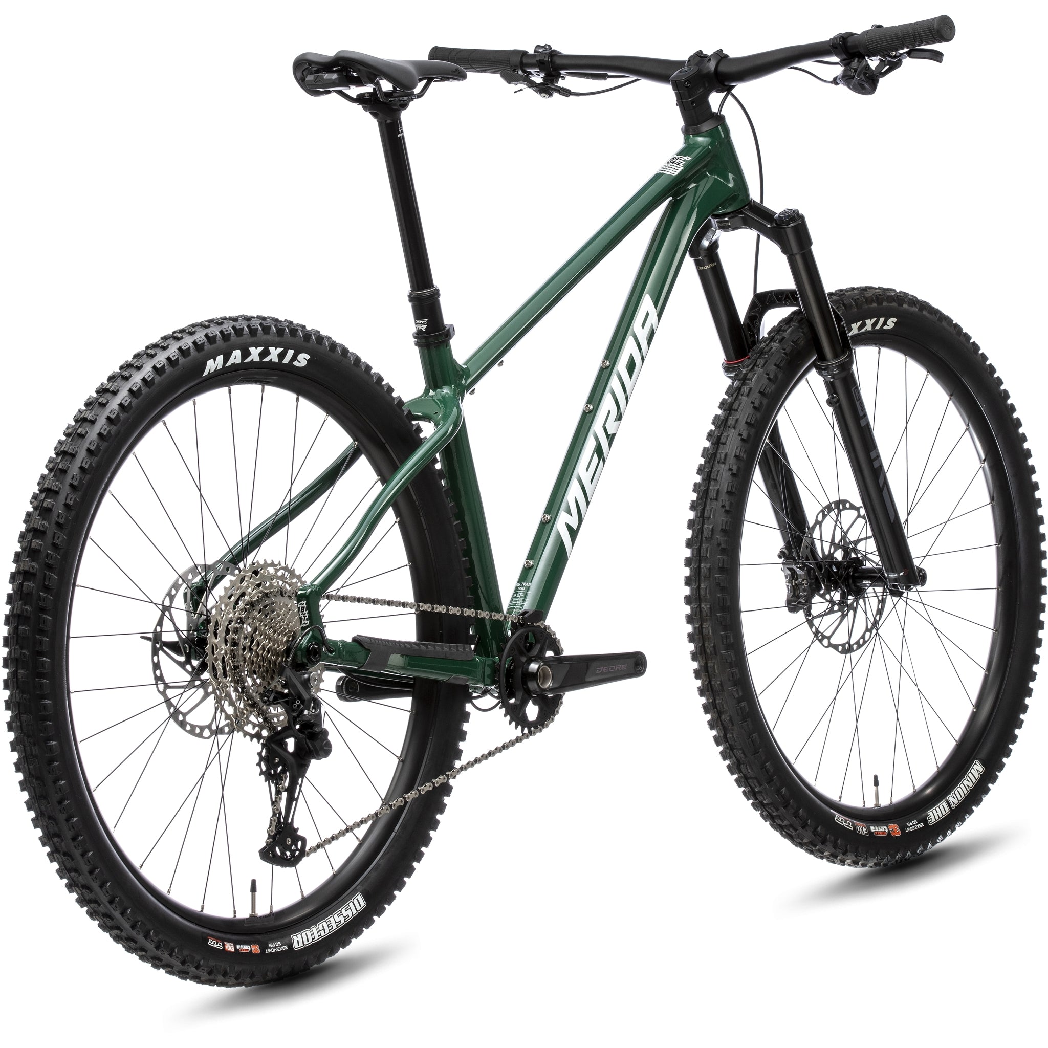 Merida Big.Trail 600 Hardtail Trail Bike Deep Forest Green/White