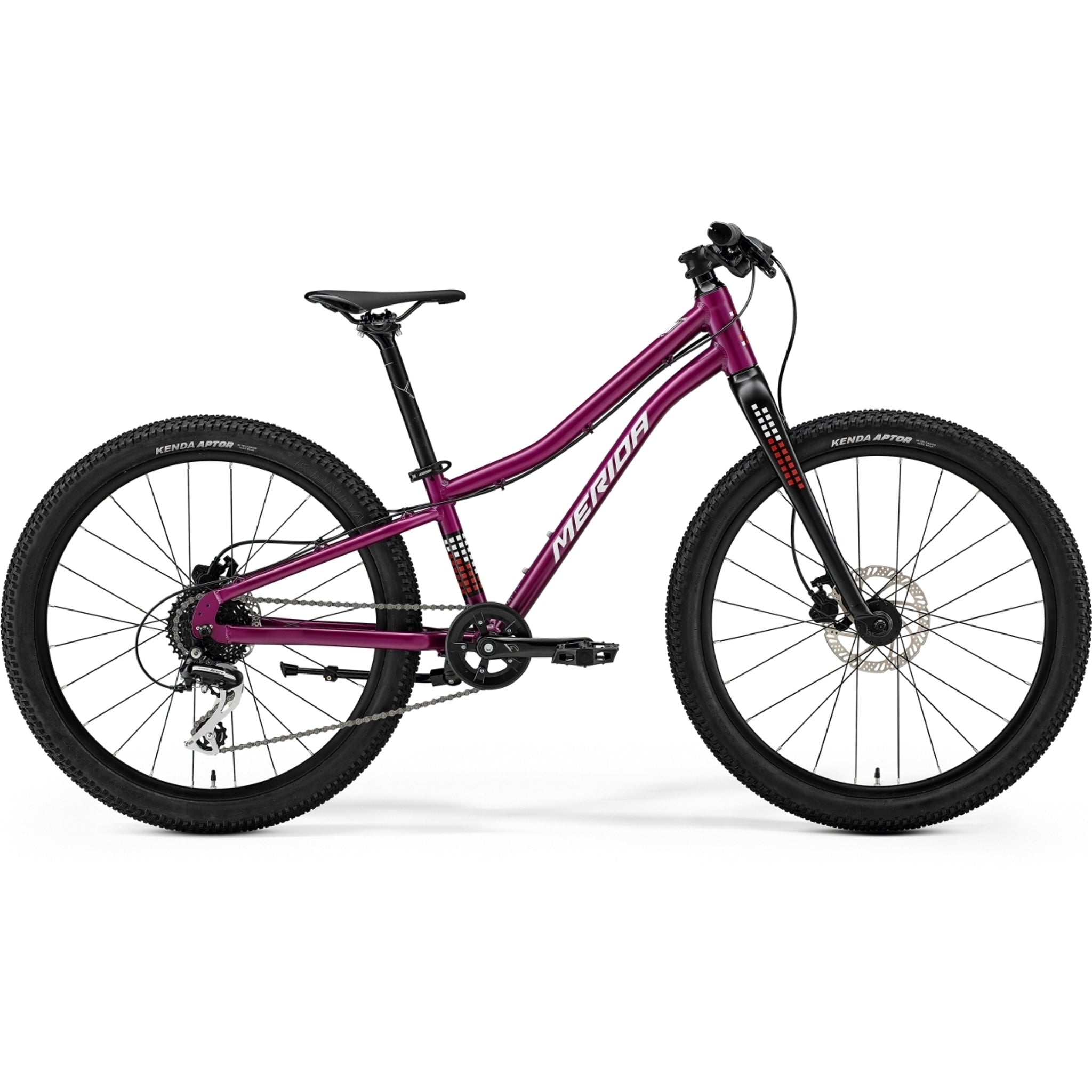Merida Matts J 24+ 24" Kids Bike Silk Purple