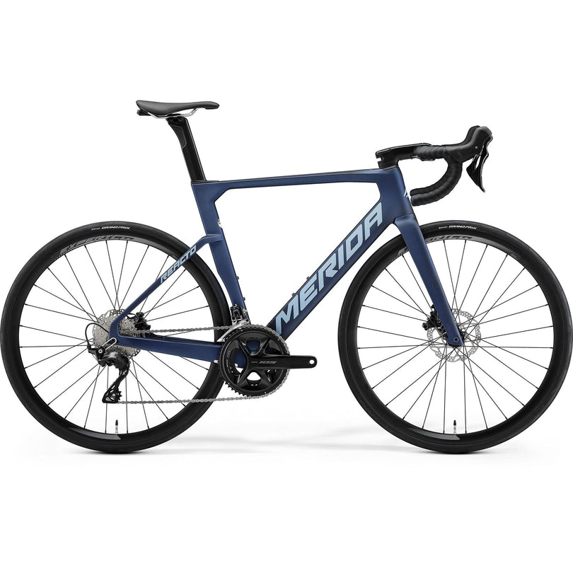 Merida Reacto 4000 Road Race Bike Matt Mountain Blue/Black – 99bikes.co.nz