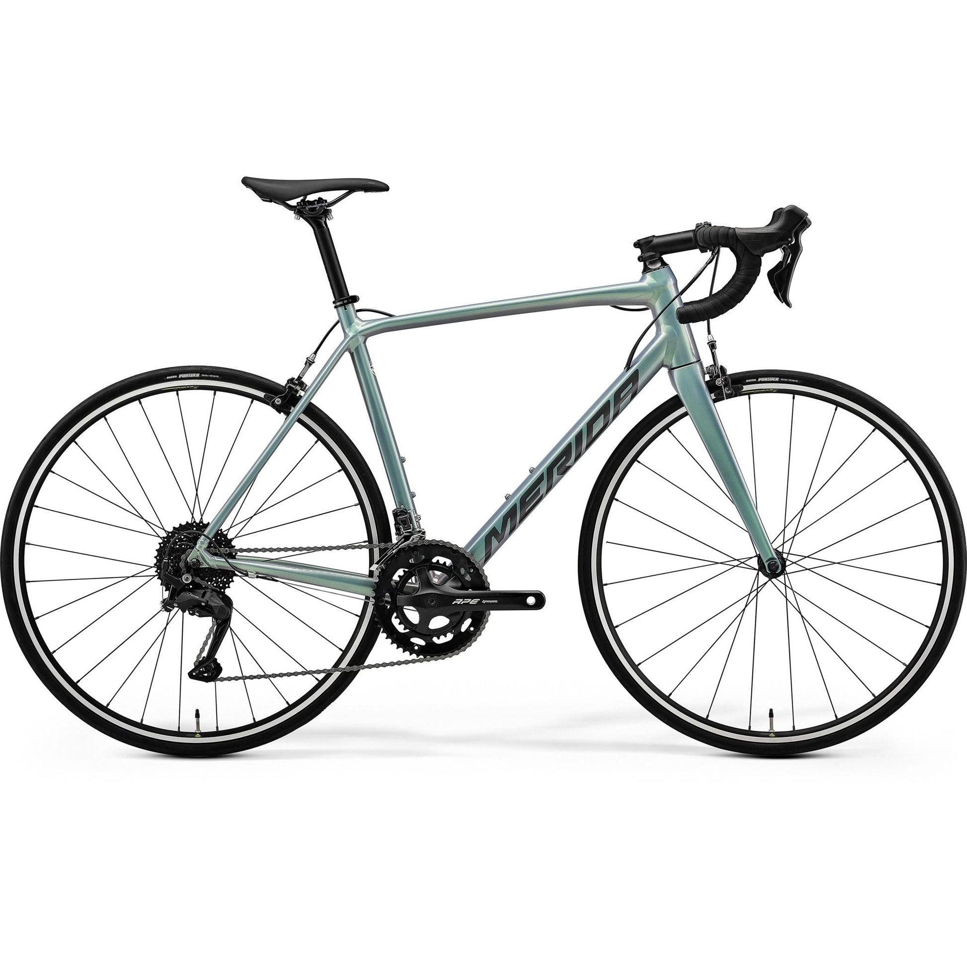 Merida Scultura Rim 100 Road Race Bike Blue/Green Clear Coat/Silver