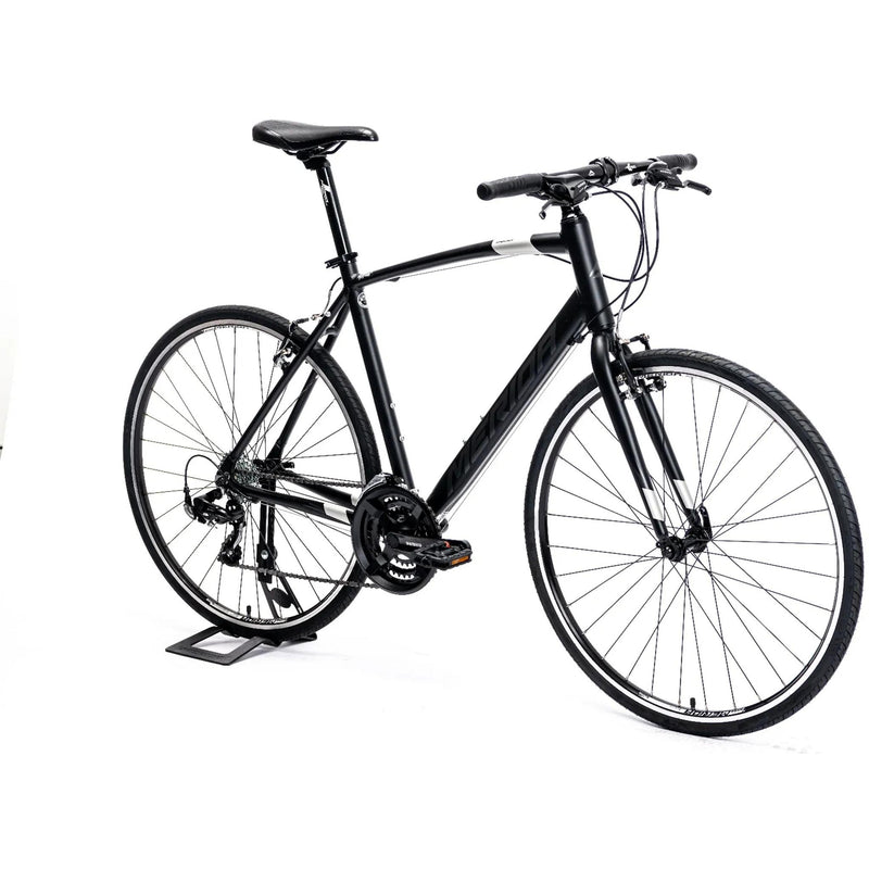 Merida Speeder 10-V Flat Bar Road Bike Matt Black/Silver