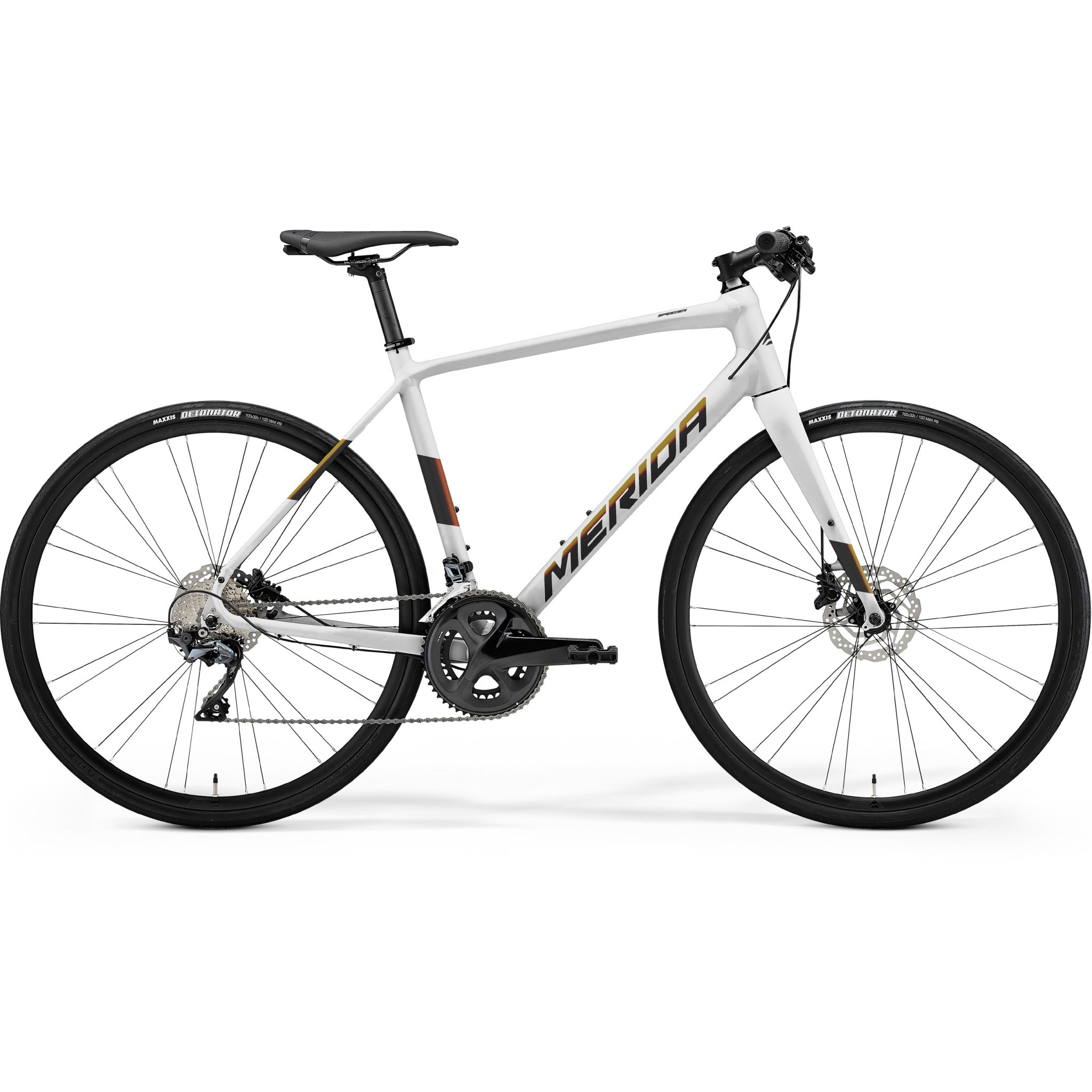 Merida Speeder 300 FlatBar Road Bike Pearl White
