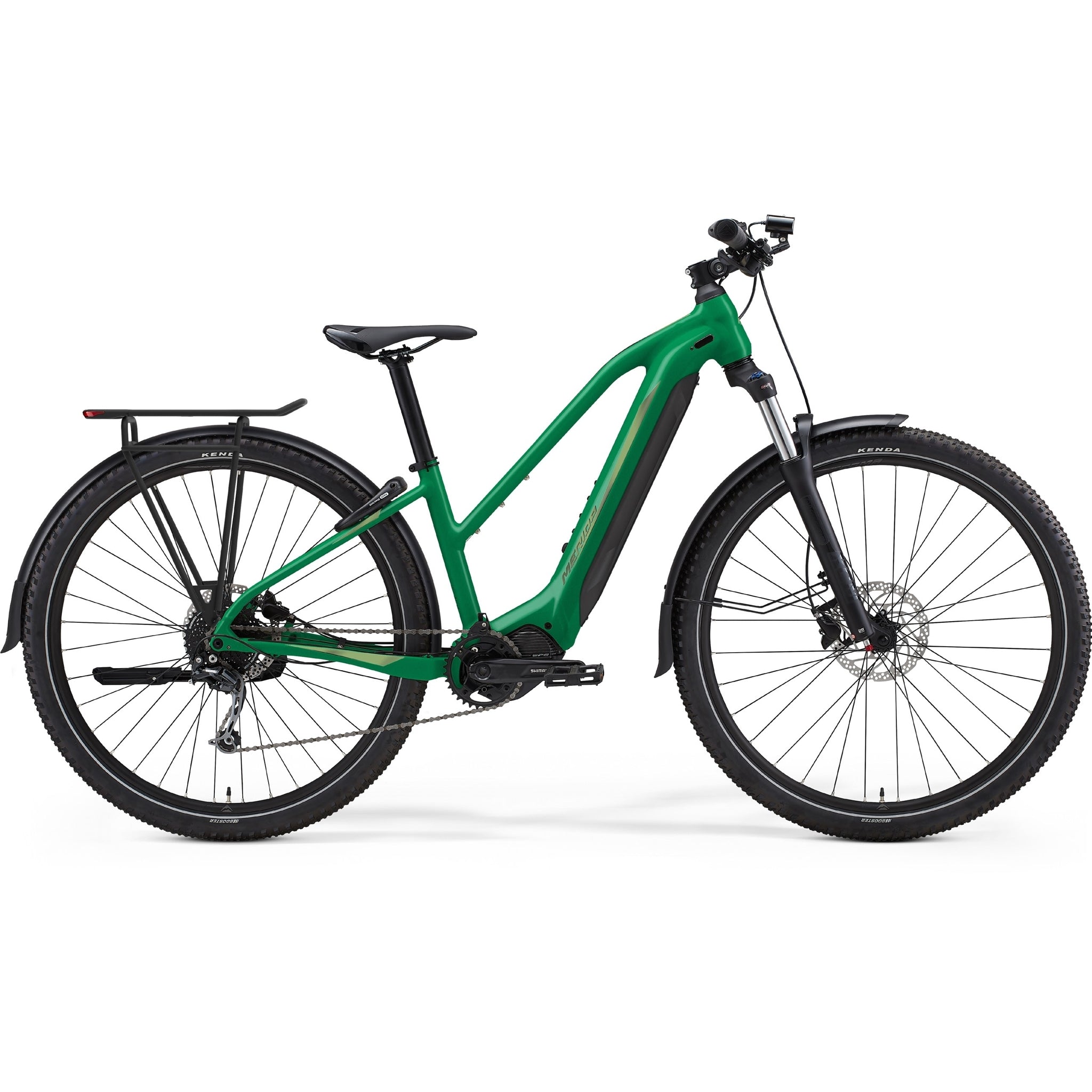 Merida eBig Tour 400 EQ Electric Hybrid Bike 630Wh Battery Matt Evergreen