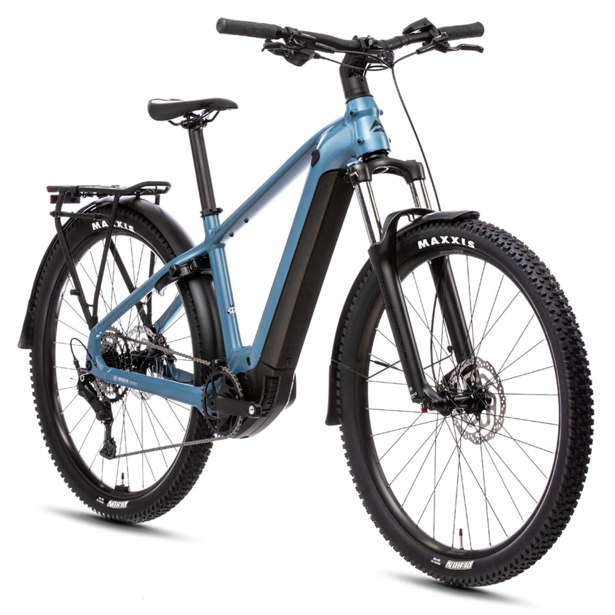 Merida eFloat CC 400 EQ Electric Hybrid Bike 600Wh Battery Silk Dove Blue