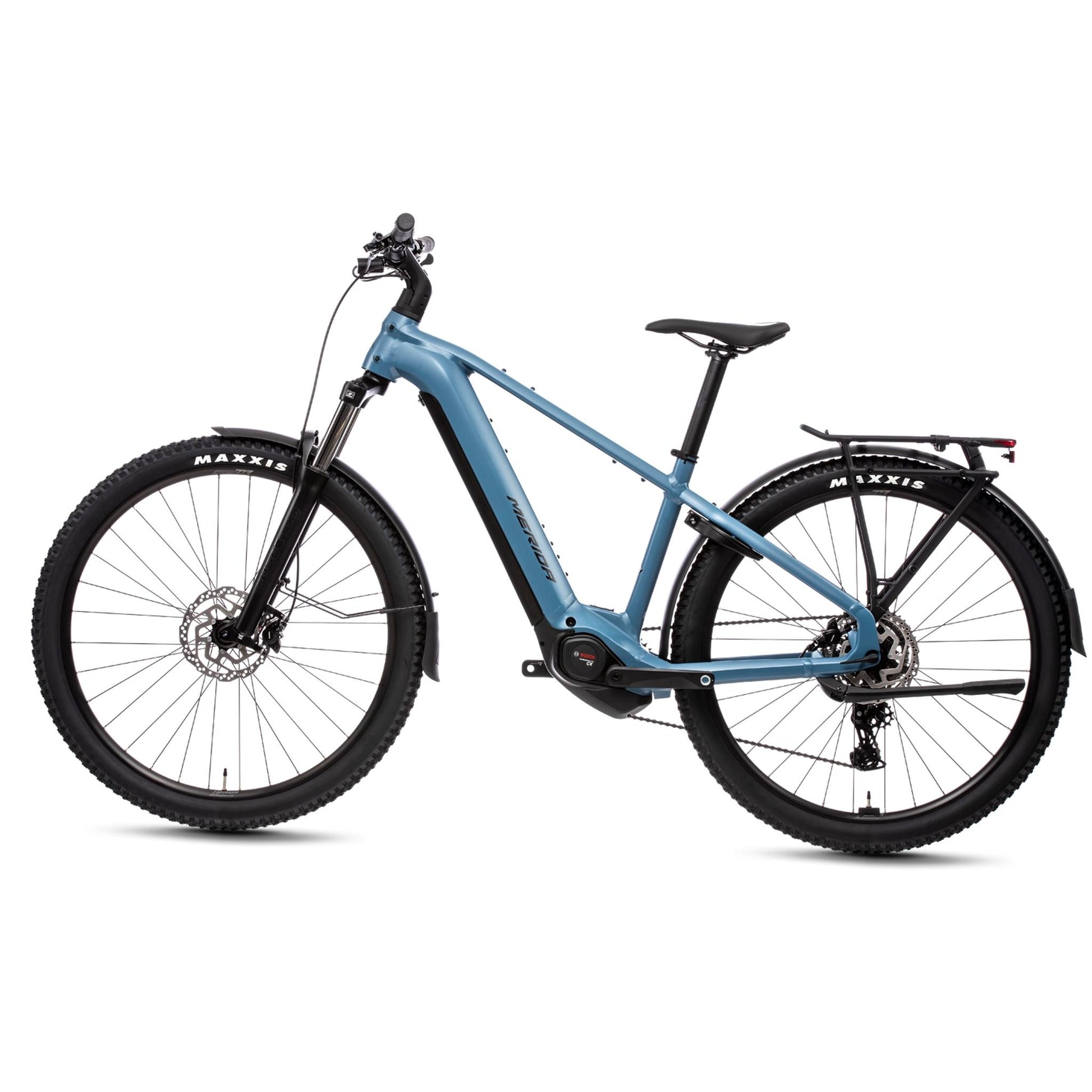 Merida eFloat CC 400 EQ Electric Hybrid Bike 600Wh Battery Silk Dove Blue
