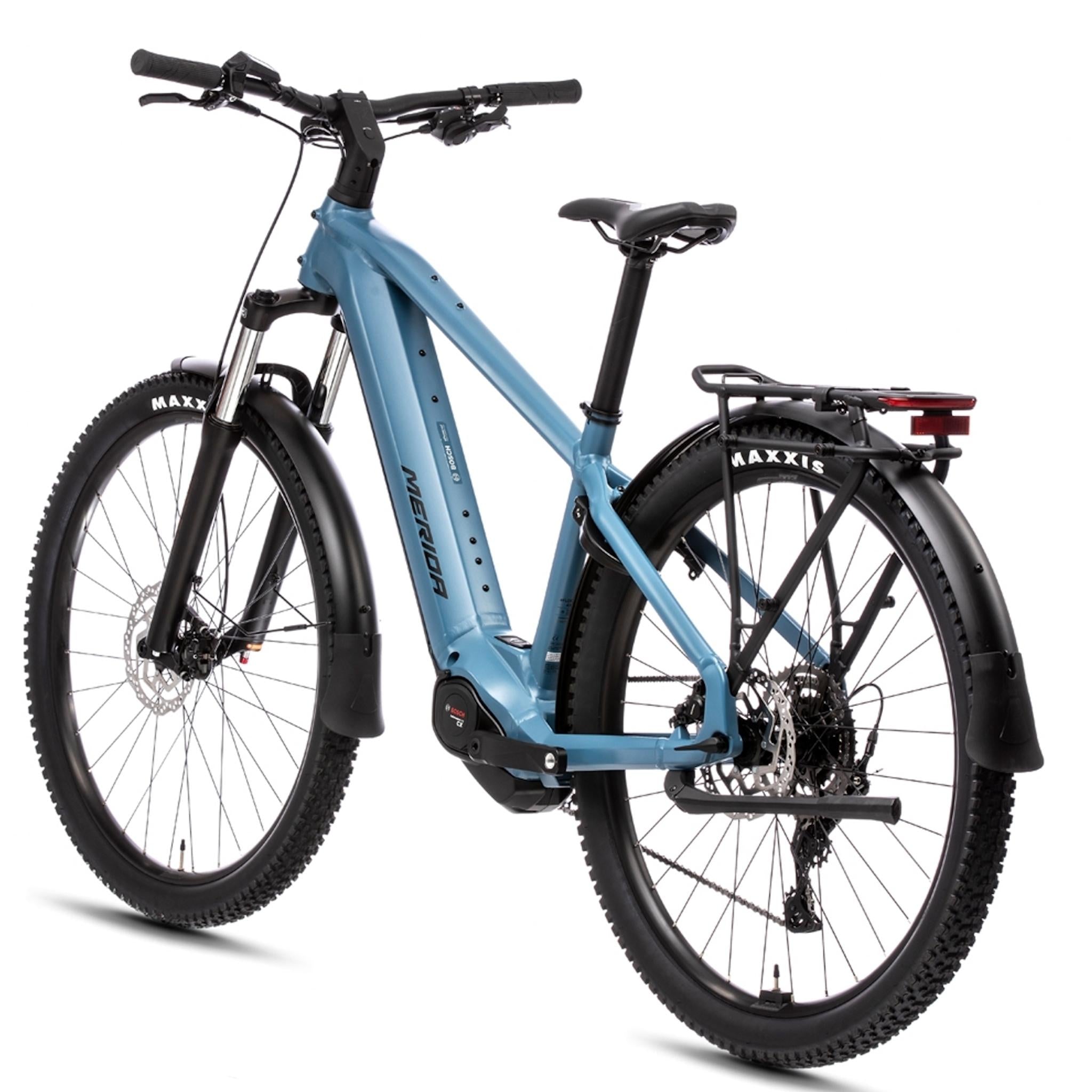Merida eFloat CC 400 EQ Electric Hybrid Bike 600Wh Battery Silk Dove Blue