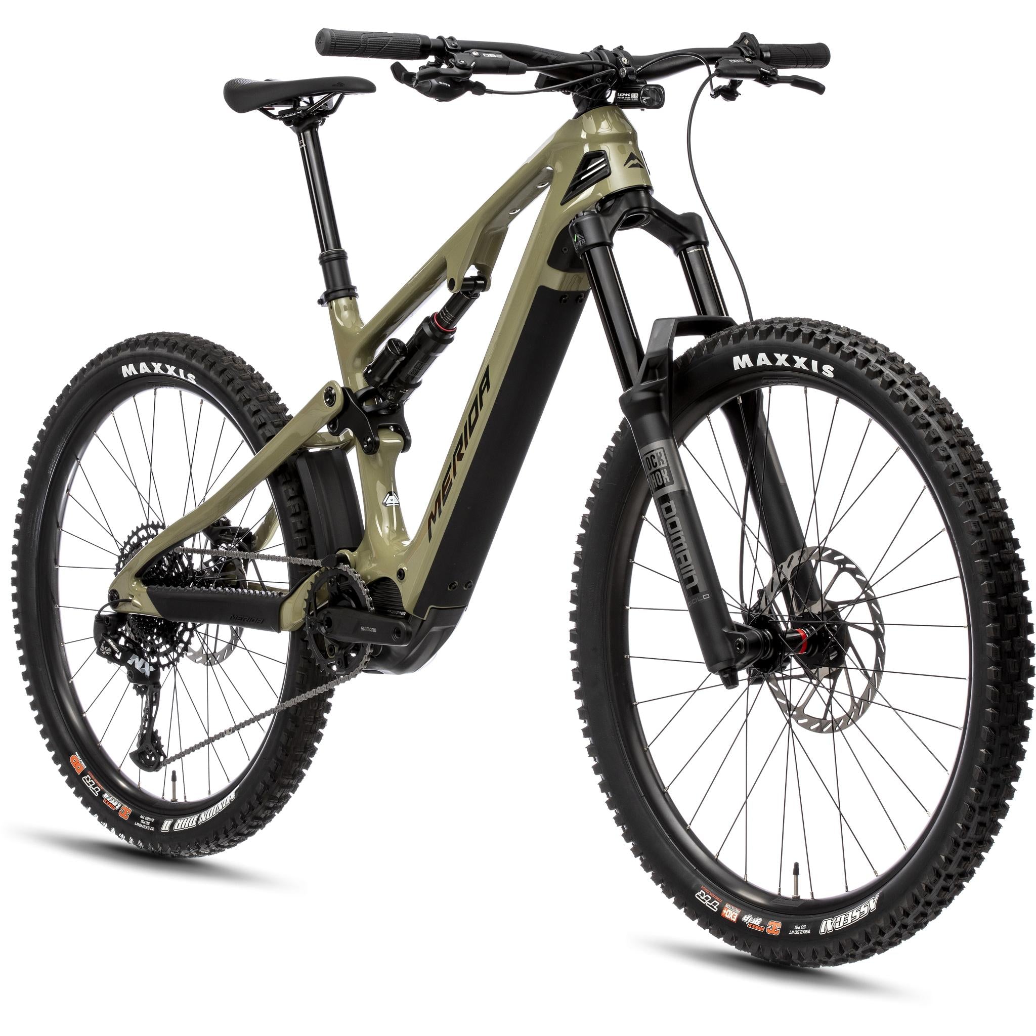 Merida eOne-Sixty 6000 Electric Enduro Bike 600Wh Battery Low Key Green/Black