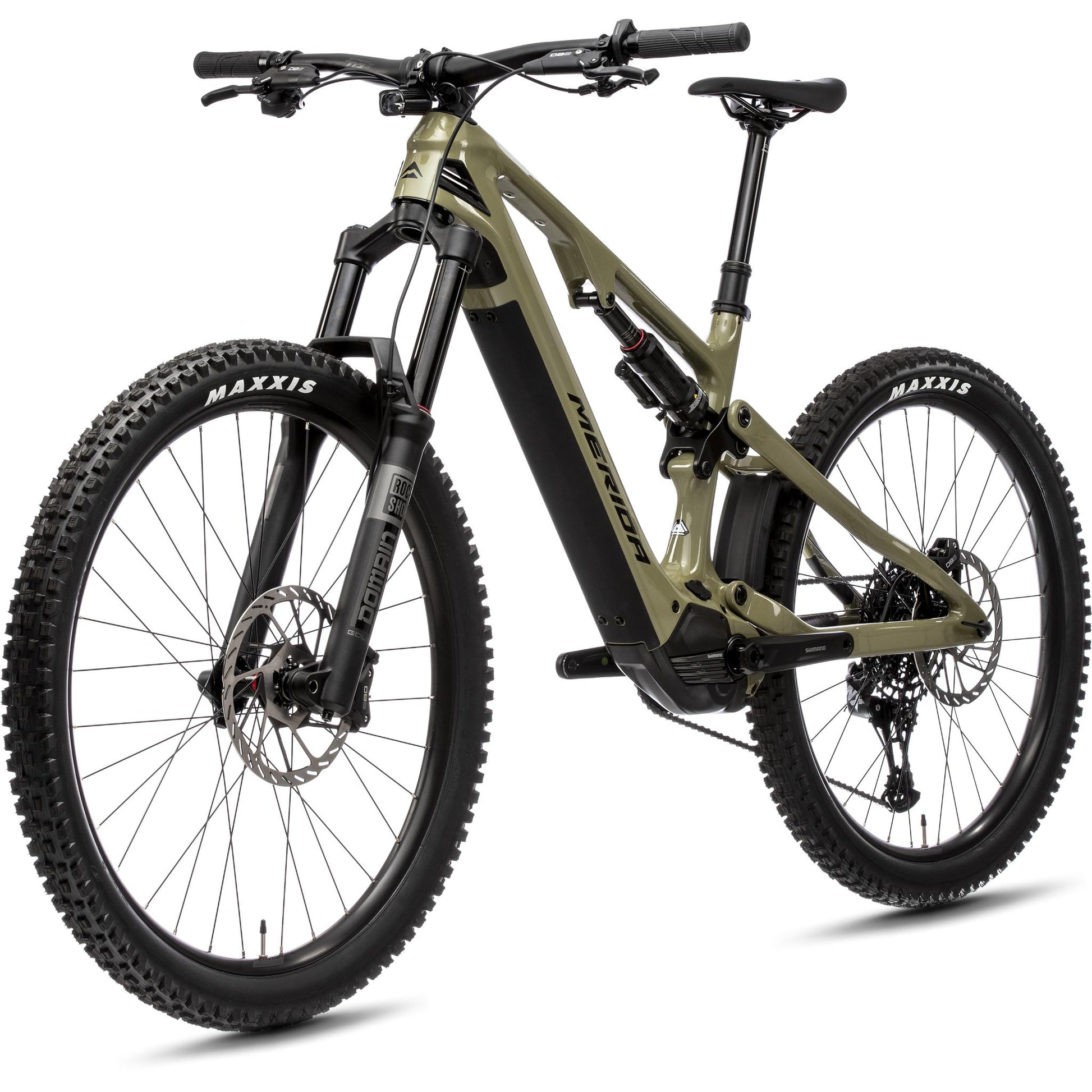 Merida eOne-Sixty 6000 Electric Enduro Bike 600Wh Battery Low Key Green/Black