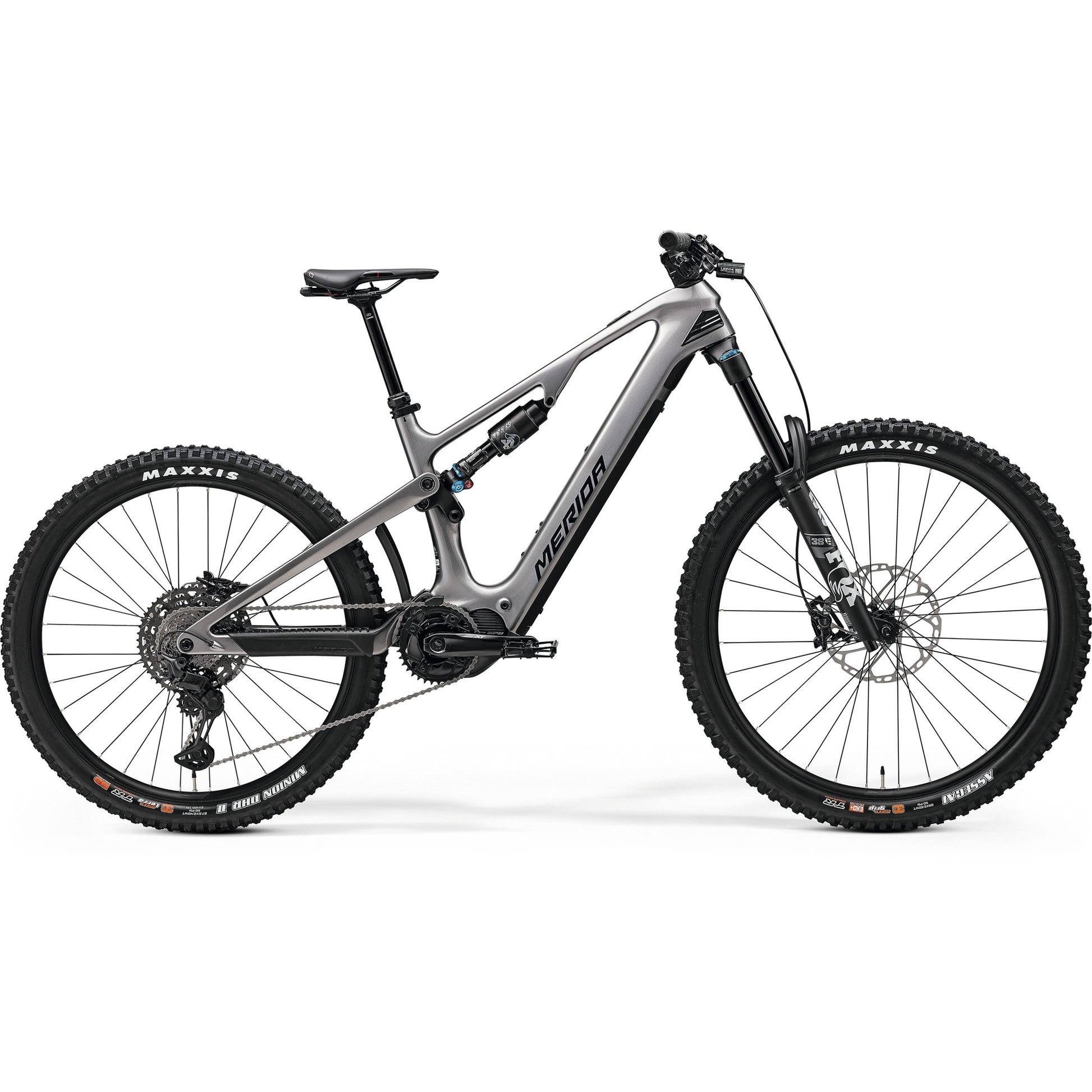 Merida eOne-Sixty 7000 Electric Enduro Bike 600Wh Battery Gunmetal Grey/Black