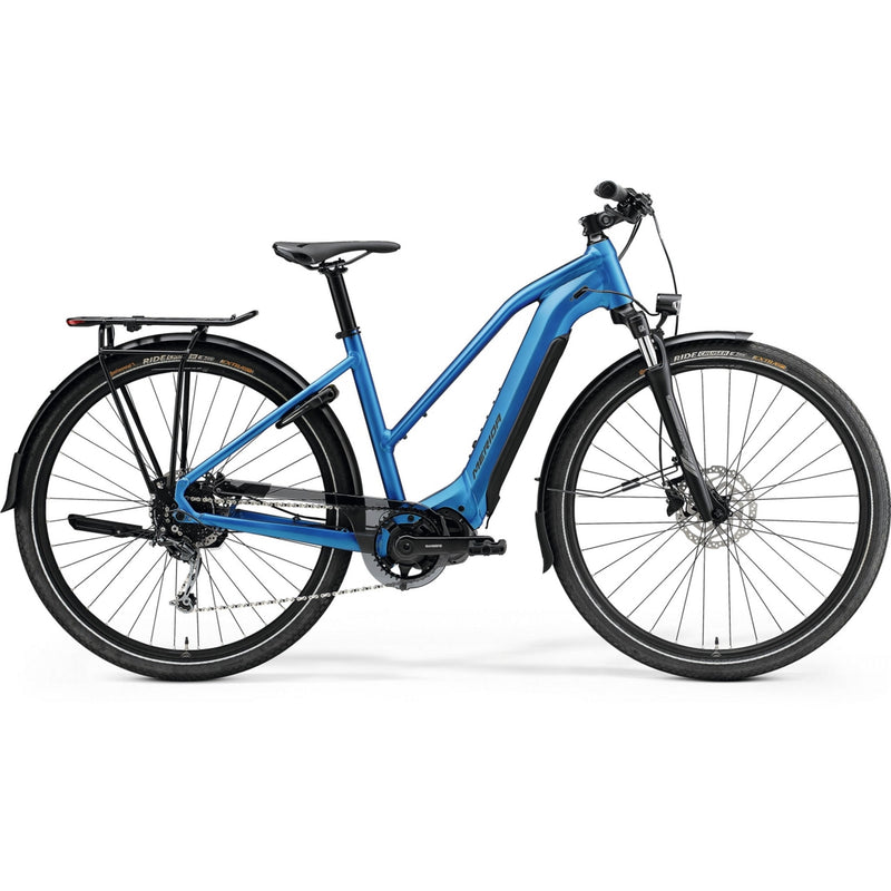 Merida Espresso 400 S EQ L Electric Bike 500Wh Battery / EP600 Motor Silk Blue