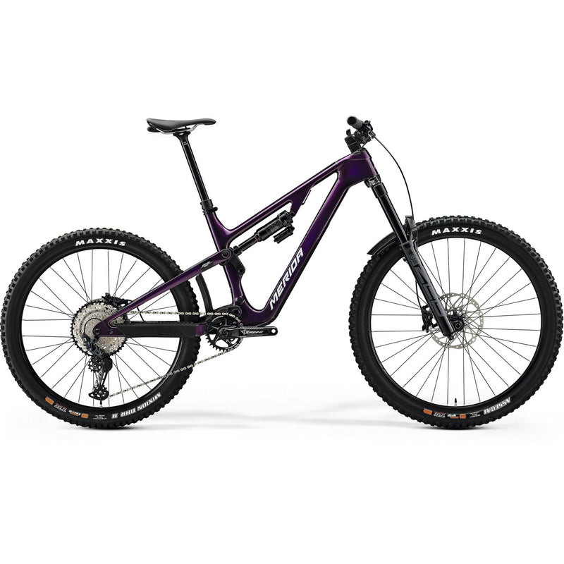 Merida One Sixty 6000 Enduro Bike Dark Purple/Silver/Black