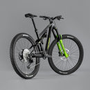 Merida One Sixty FR 600 Enduro Bike Metallic Black (Grey/Green)