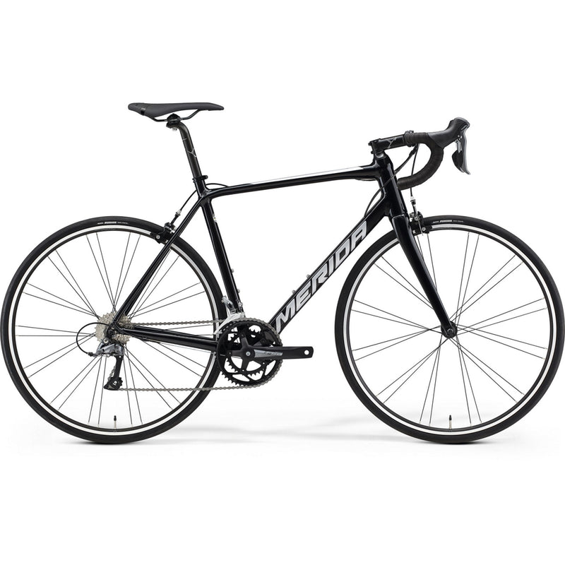 Merida Scultura Rim 100 Road Bike Metallic Black/Silver