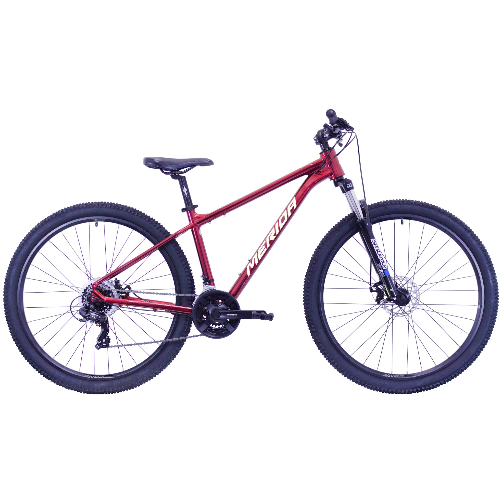 Merida Big.Seven 10 Hardtail Mountain Bike Dark Red