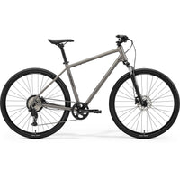 Merida Crossway 20 Hybrid Bike Silk Warm Slate Grey/Black