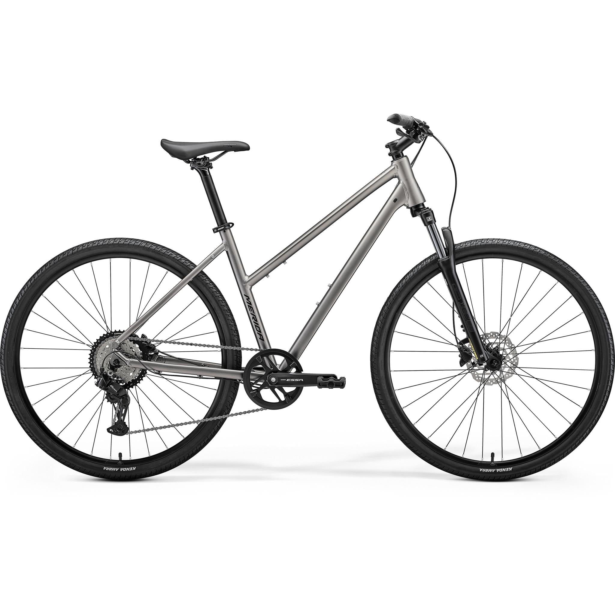 Merida Crossway 20 Hybrid Bike Silk Warm Slate Grey/Grey
