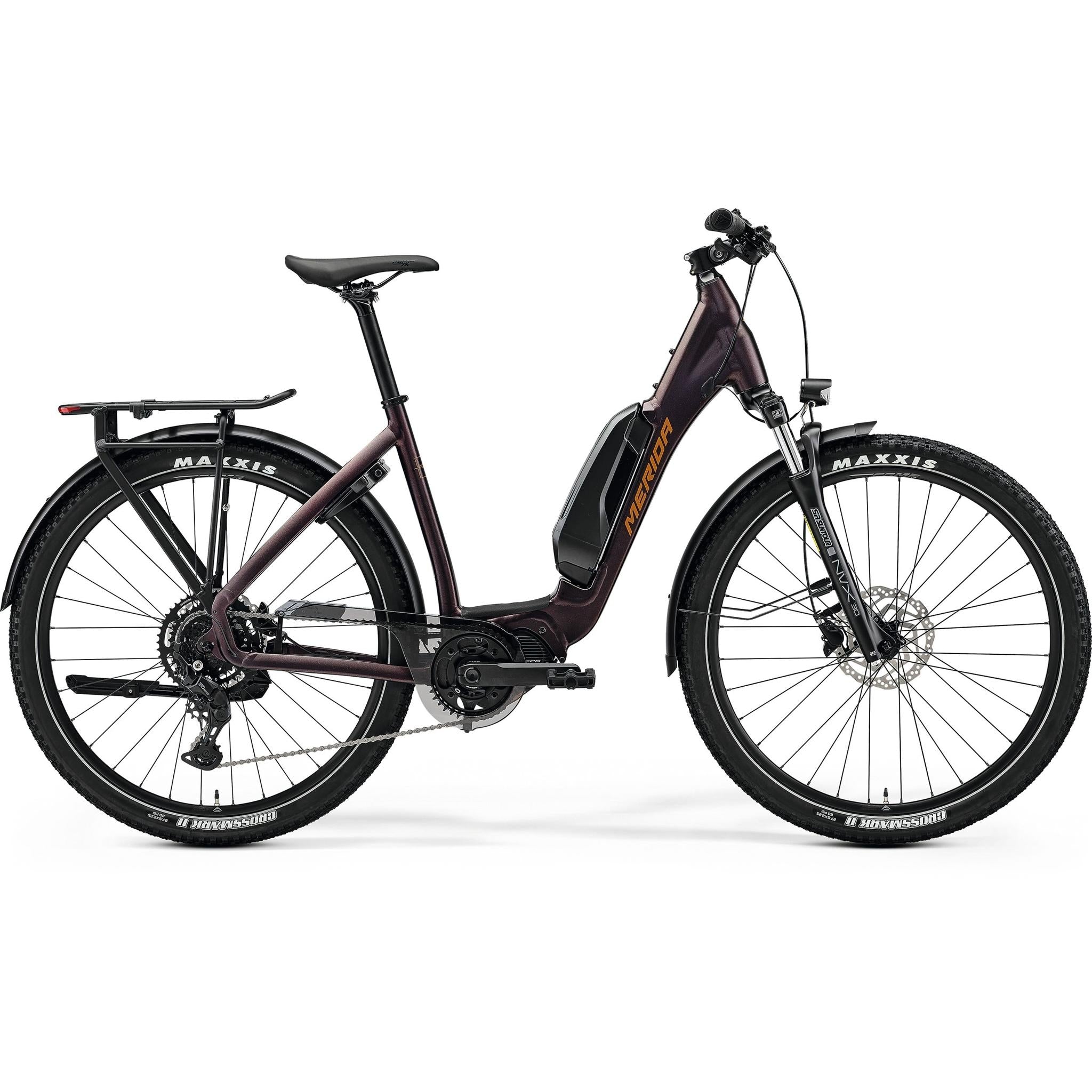 Merida Espresso CC 400 EQ SE Electric Hybrid Bike Silk Black/Brown