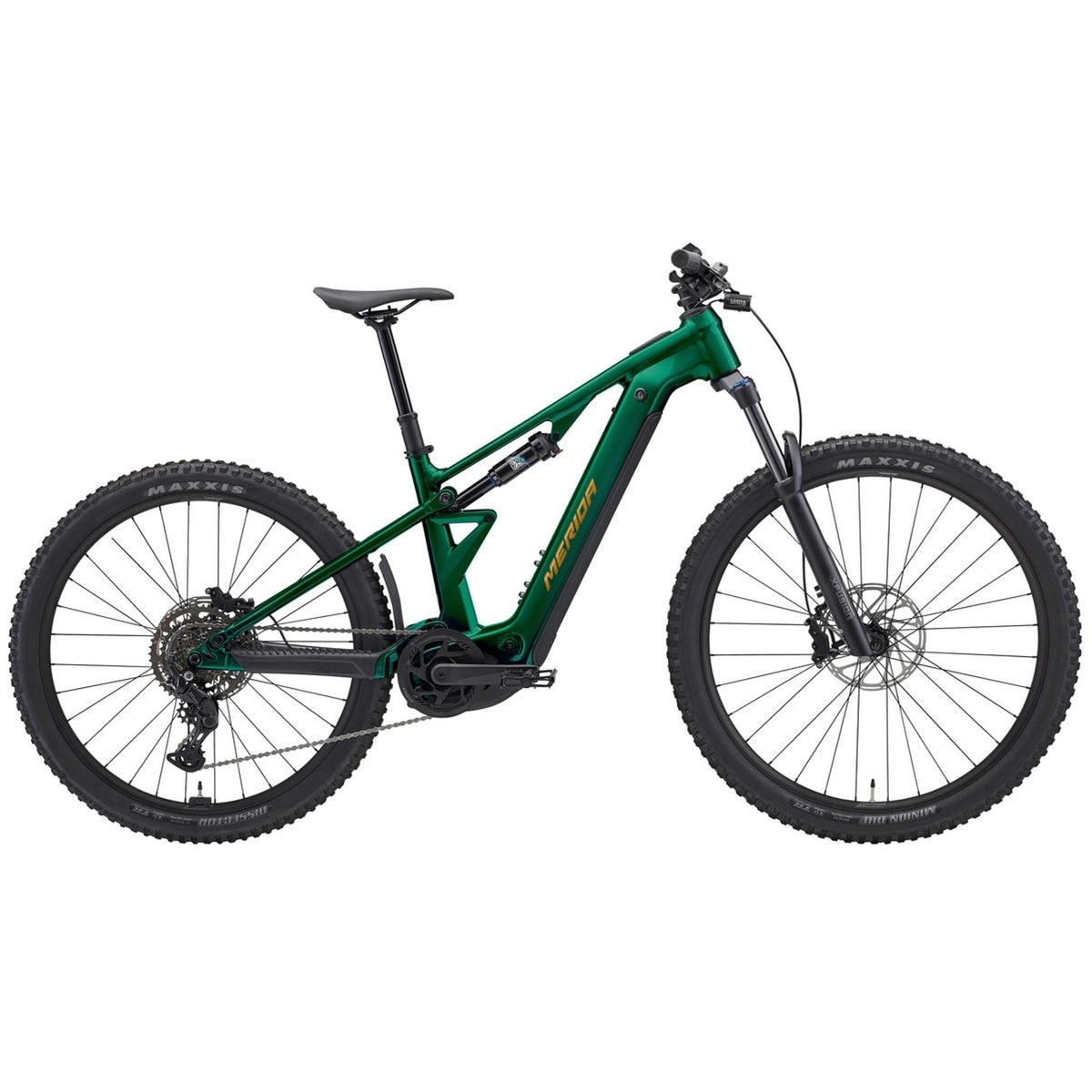 Merida Etmo 400 Electric Cross-Country Bike Halo Green/Gold