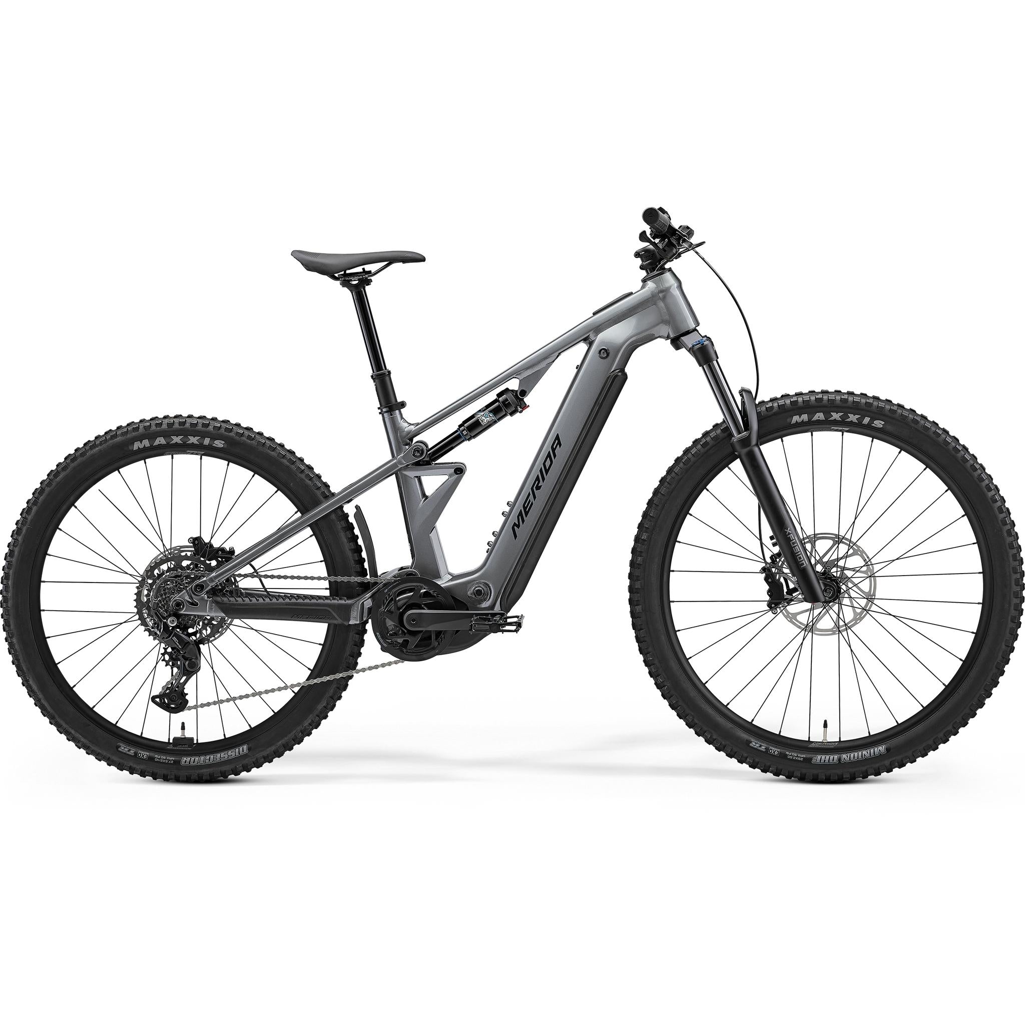 Merida Etmo 400 Pro Electric Cross-Country Bike Gunmetal Grey/Black
