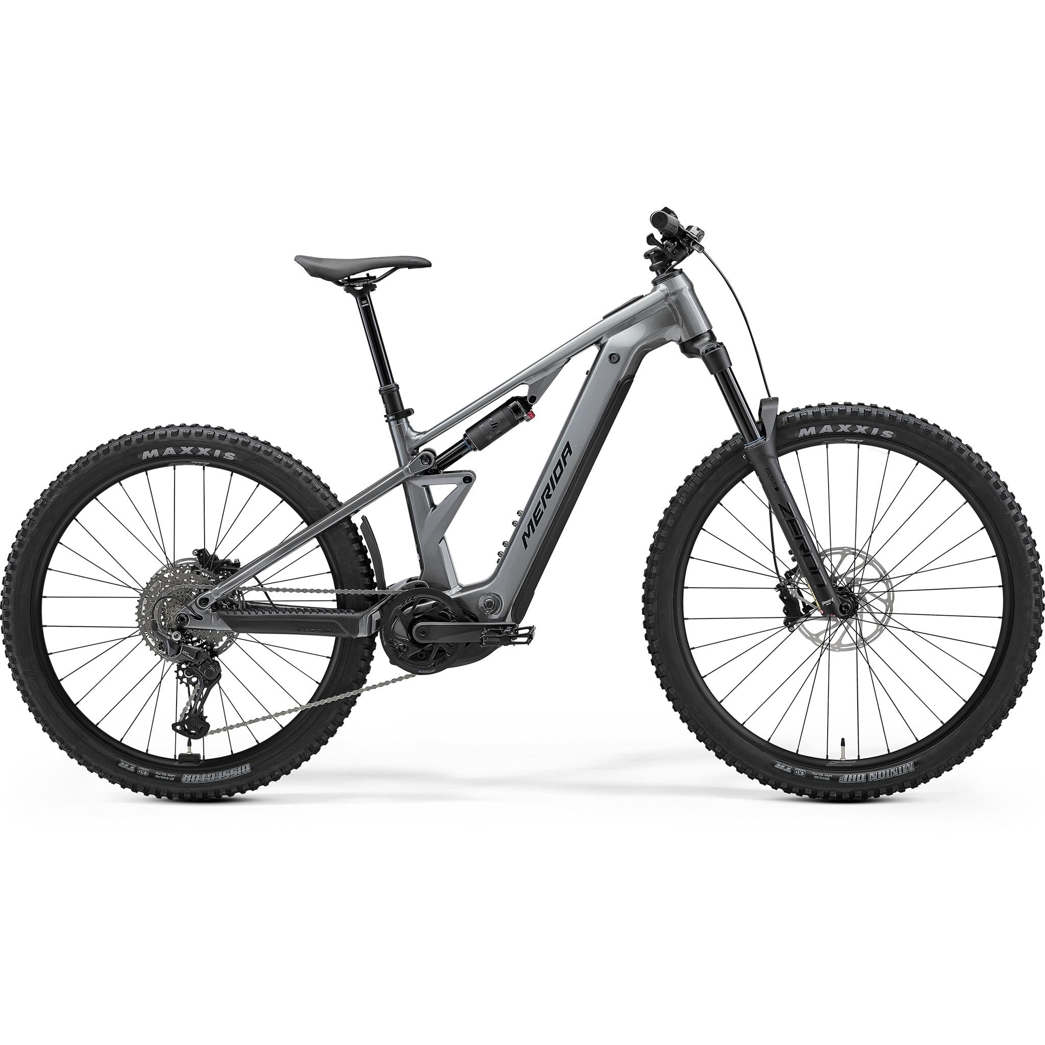 Merida Etmo 500 Electric Enduro Bike Gunmetal Grey/Black