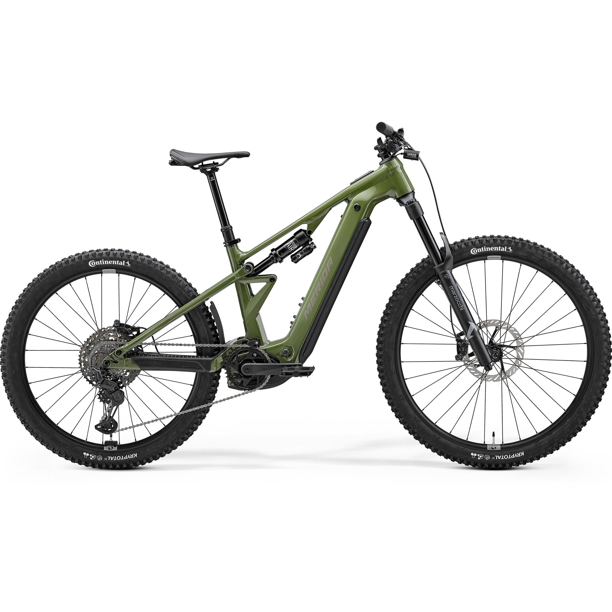 Merida Etmo 800 Electric Cross-Country Bike Anaconda Green/Grey