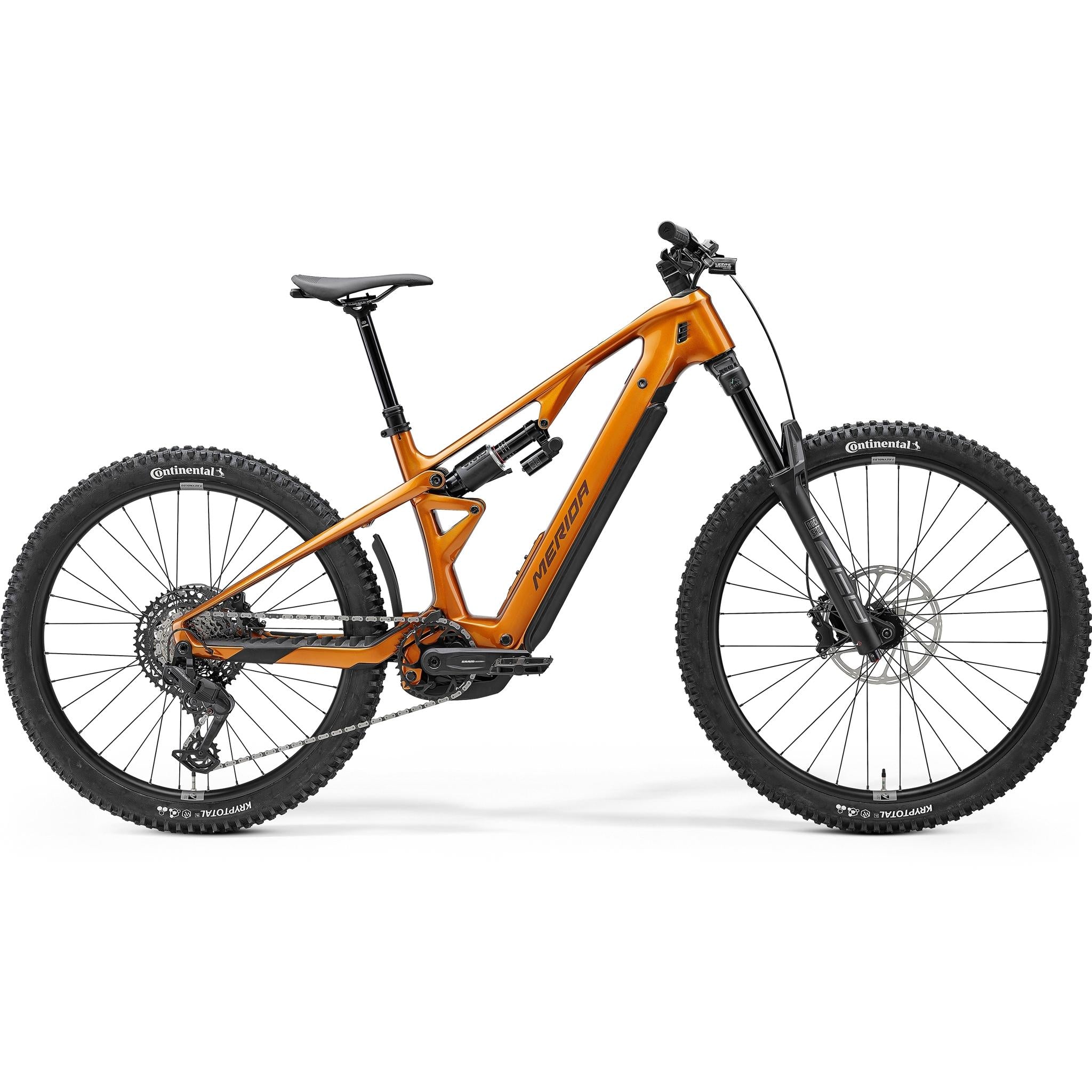 Merida Lithos 6000 Electric Enduro Bike Wild Honey/Wildberry