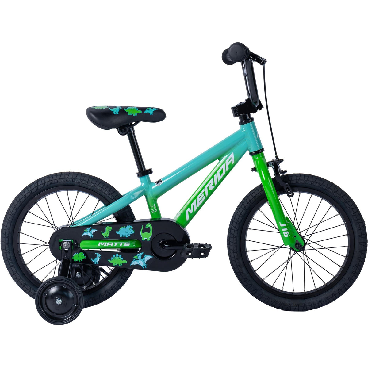 Merida Matts J16 - 16" Kids Bike Green/Blue