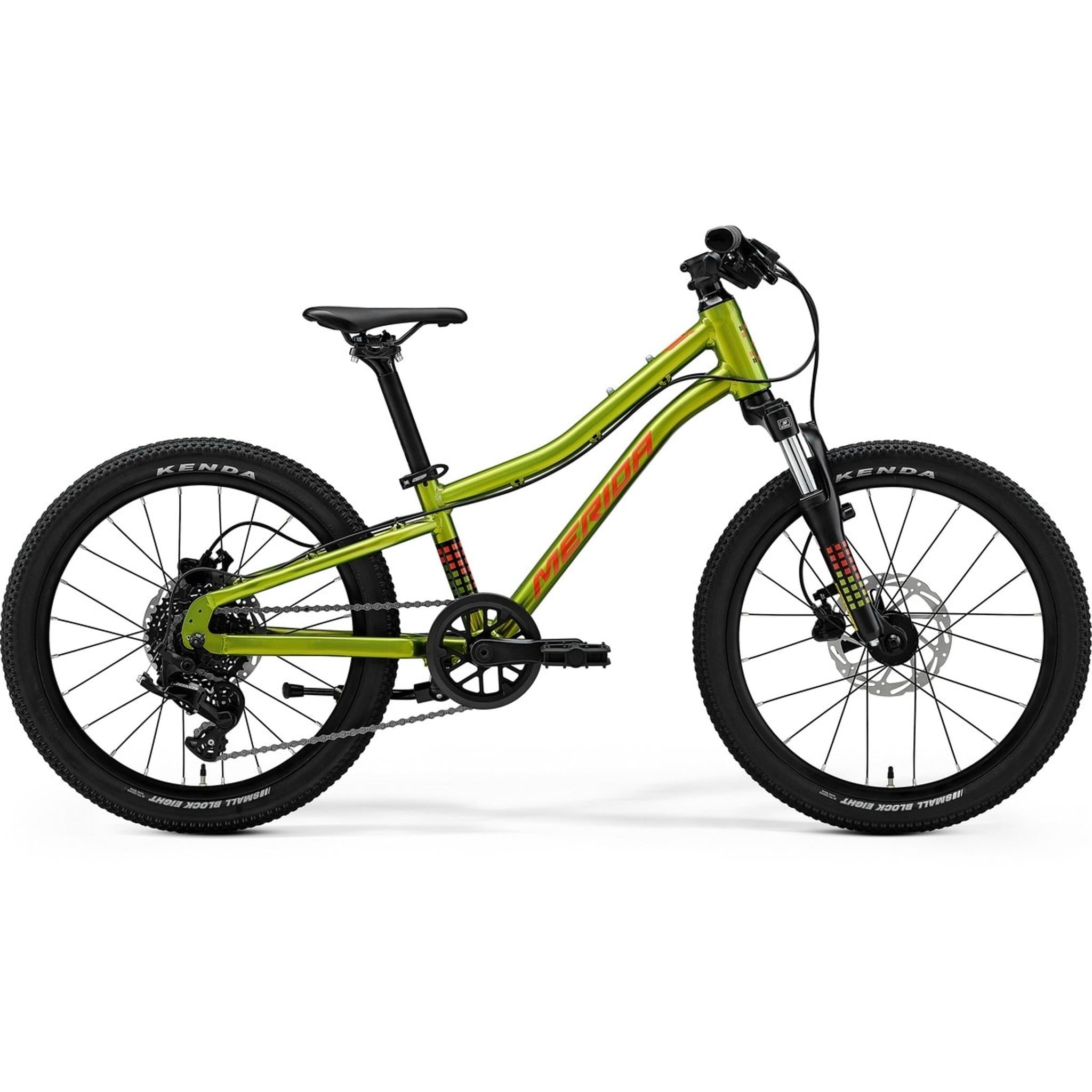 Merida Matts J20 - 20" Kids Bike Fall Green/Red