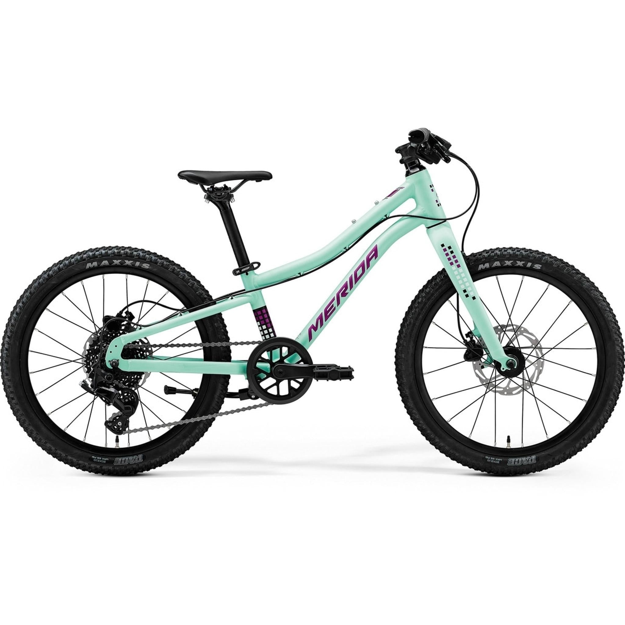 Merida Matts J20 Plus - 20" Rigid Fork Kids Bike Matte Mint/Purple