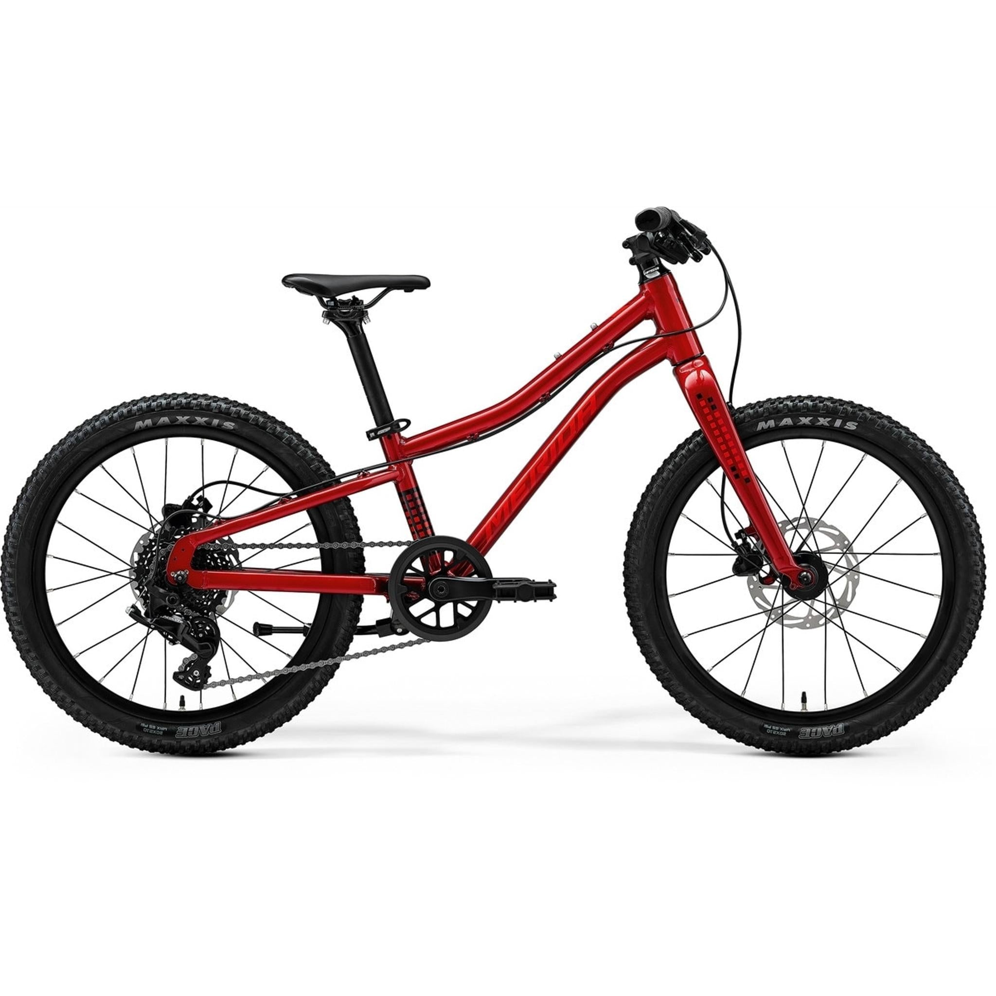 Merida Matts J20 Plus - 20" Rigid Fork Kids Bike Race Red/Black