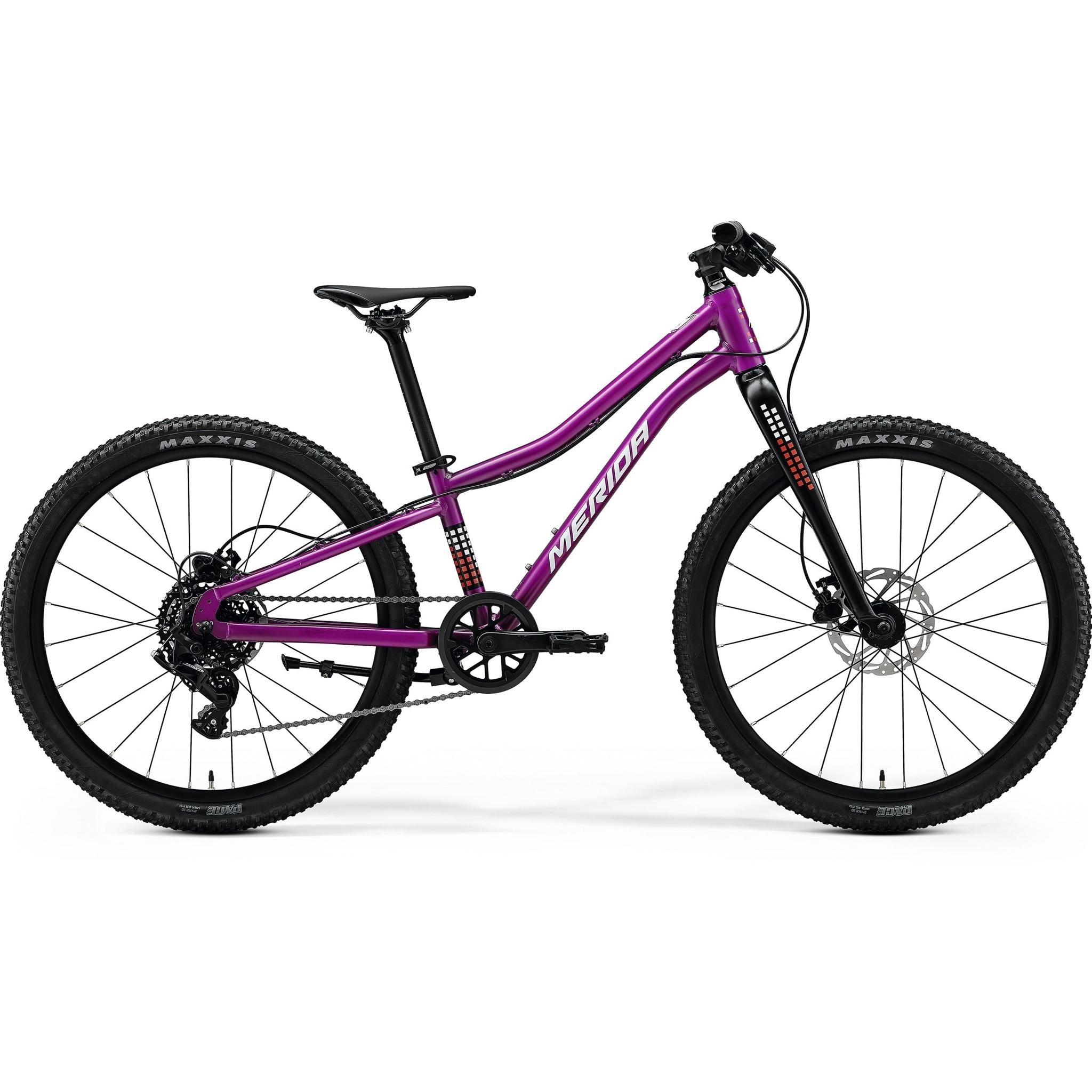 Merida Matts J24 Plus - 24" Kids Bike Silk Purple/White