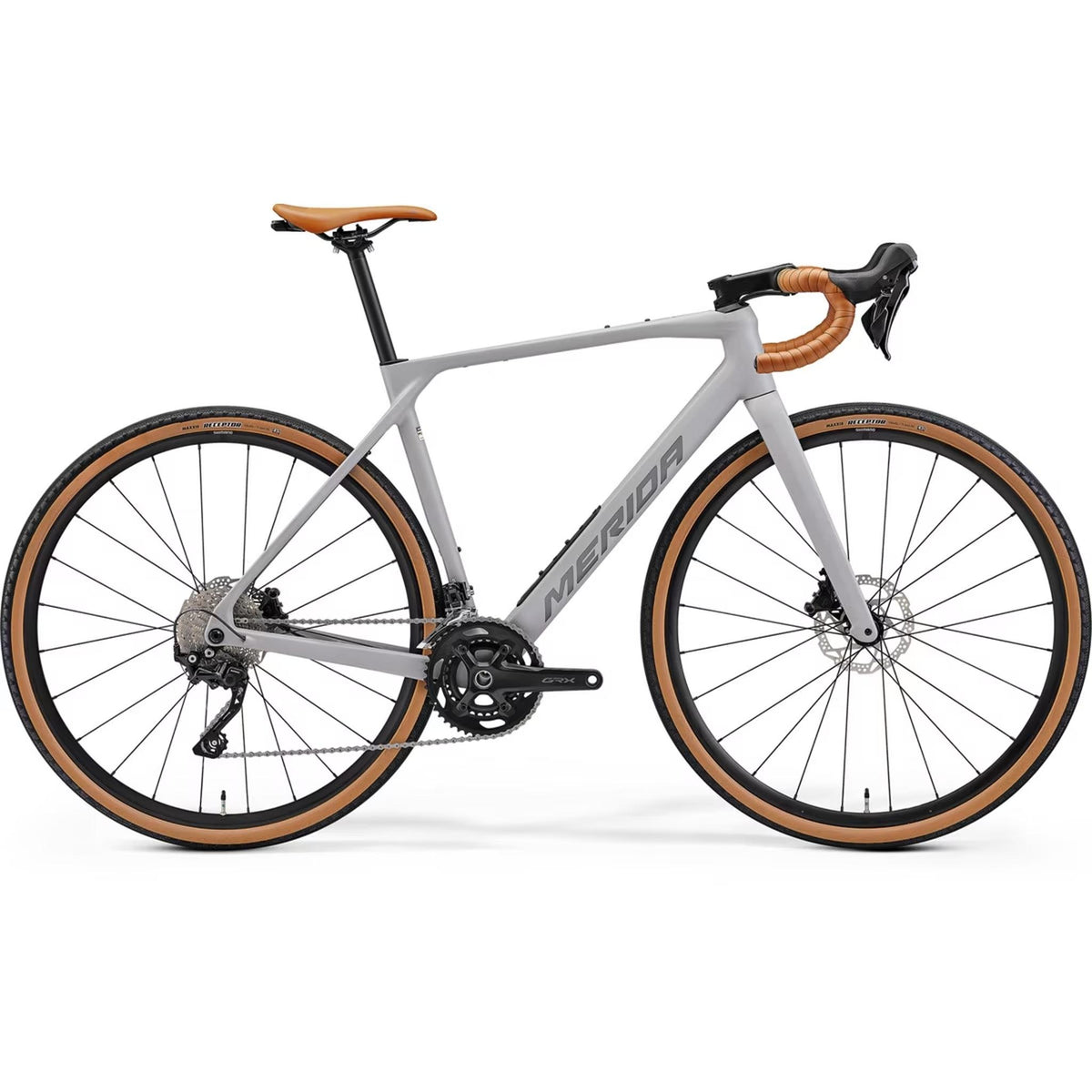 Merida Mission 4000 Gravel Race Bike Silk Grey/Gunmetal Grey