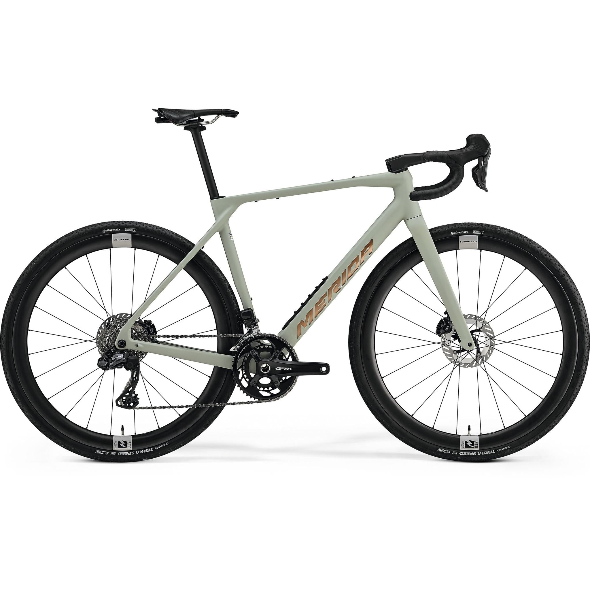 Merida Mission 7000 Gravel Race Bike Matte Early Moss Grey/Bronze