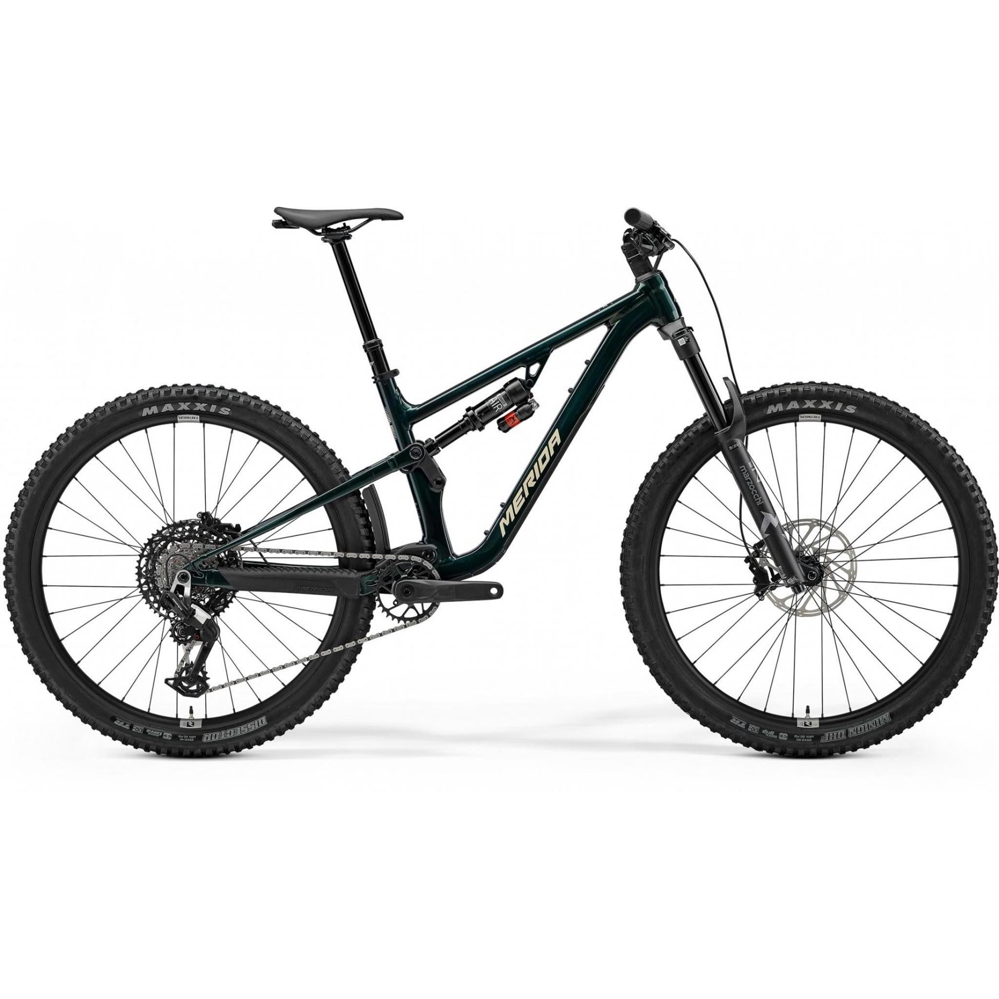 Merida One-Forty 700 Enduro Bike Halo Green