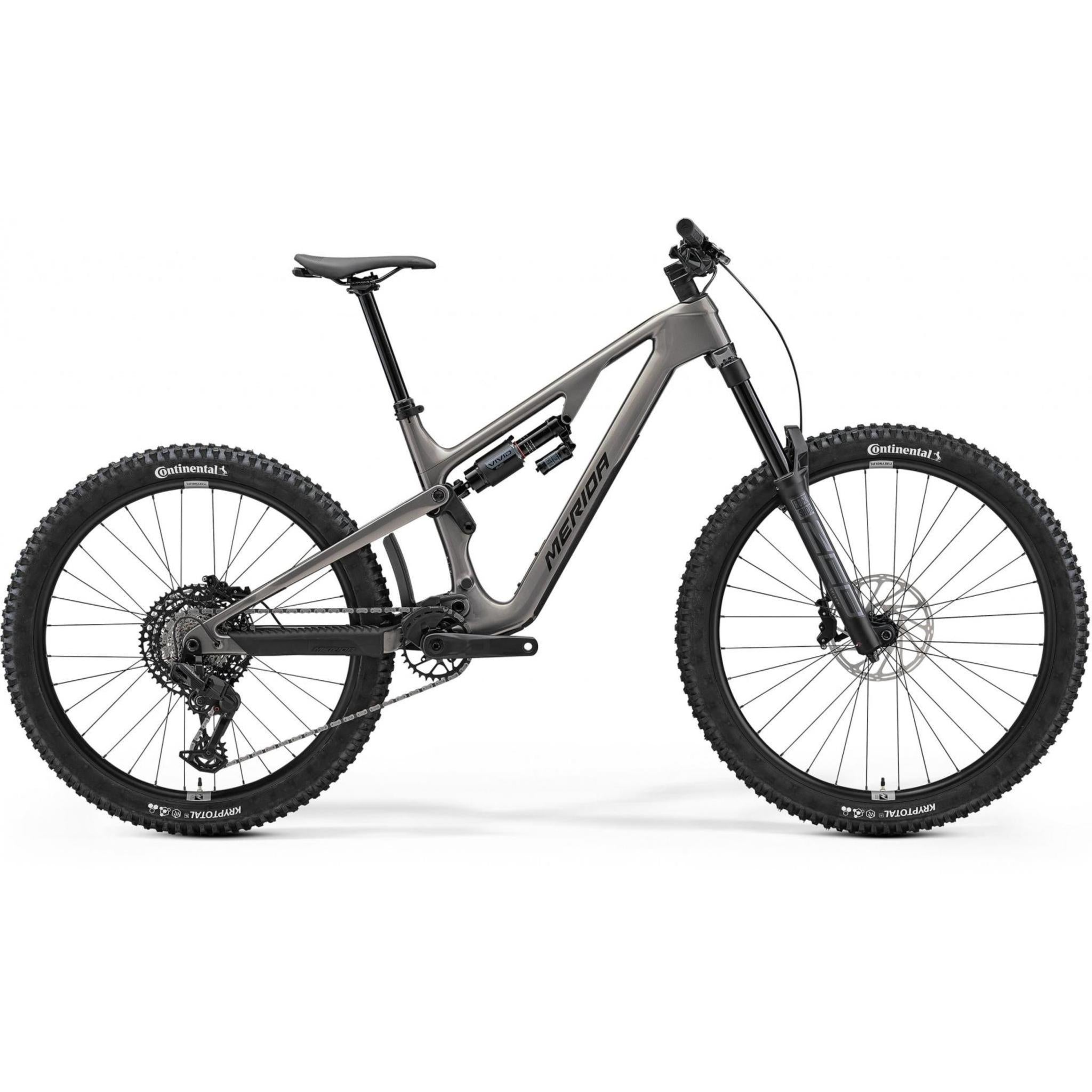 Merida One Sixty 6000 Enduro Bike Warm Slate Grey