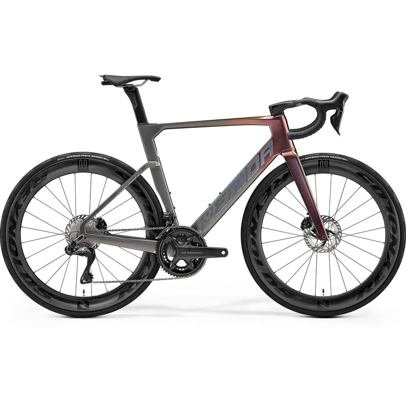 Merida Reacto 8000 Road Race Bike Rainbow/Gunmetal Grey/Silver